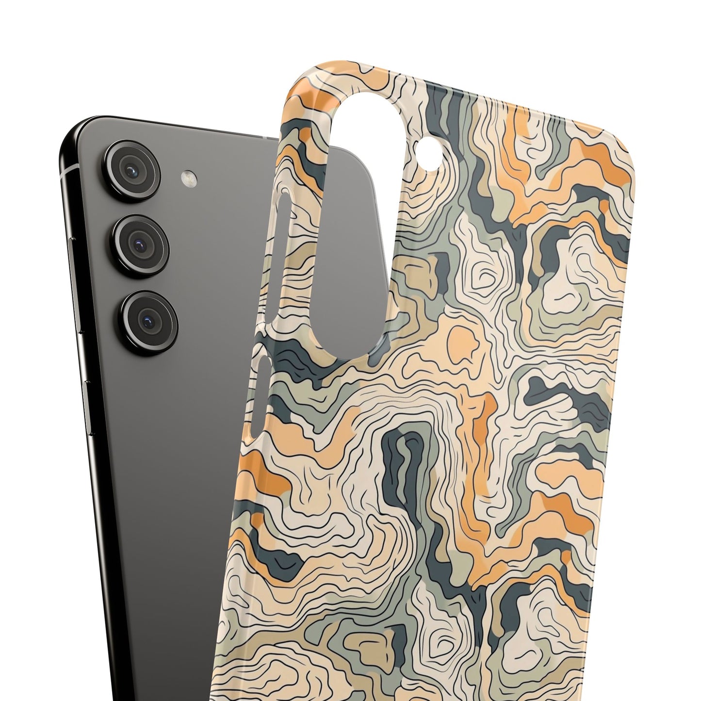 Earthy Abstract Snap Case