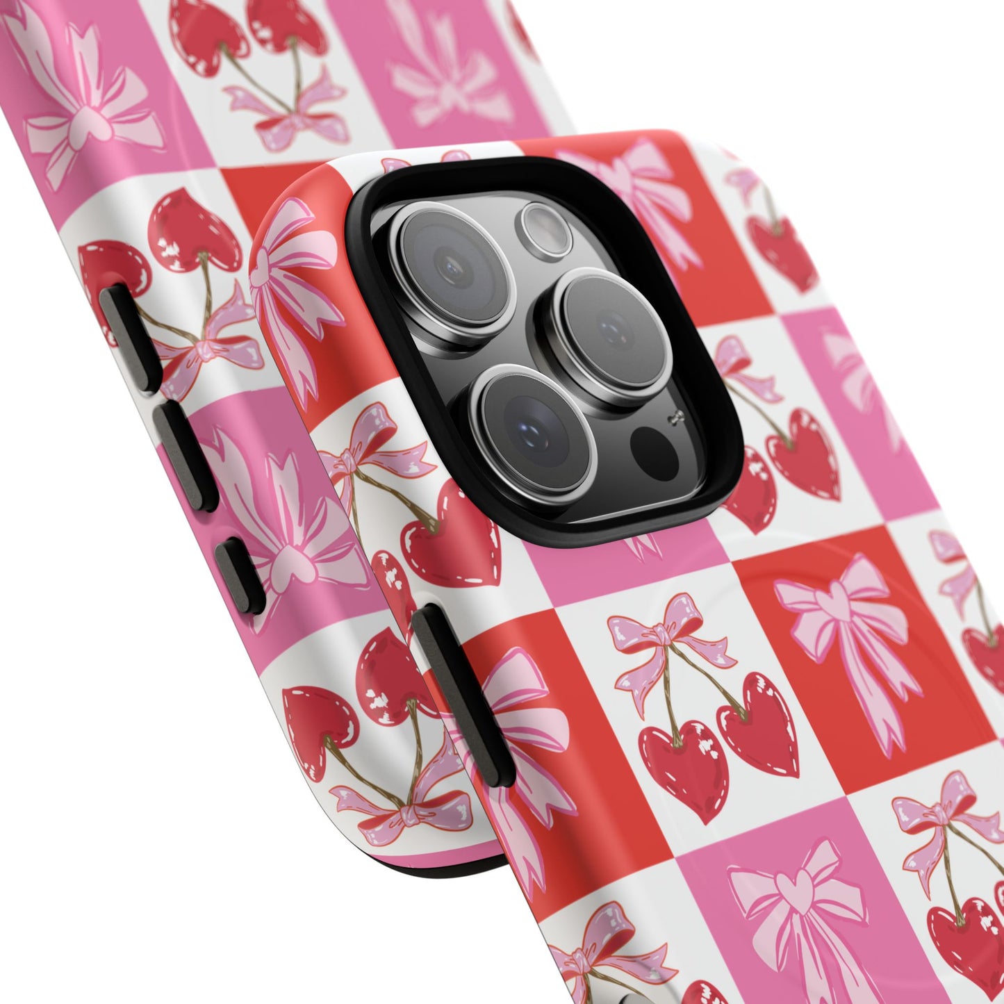 Sweet Pink Coquette Tough Magnetic Phone Case