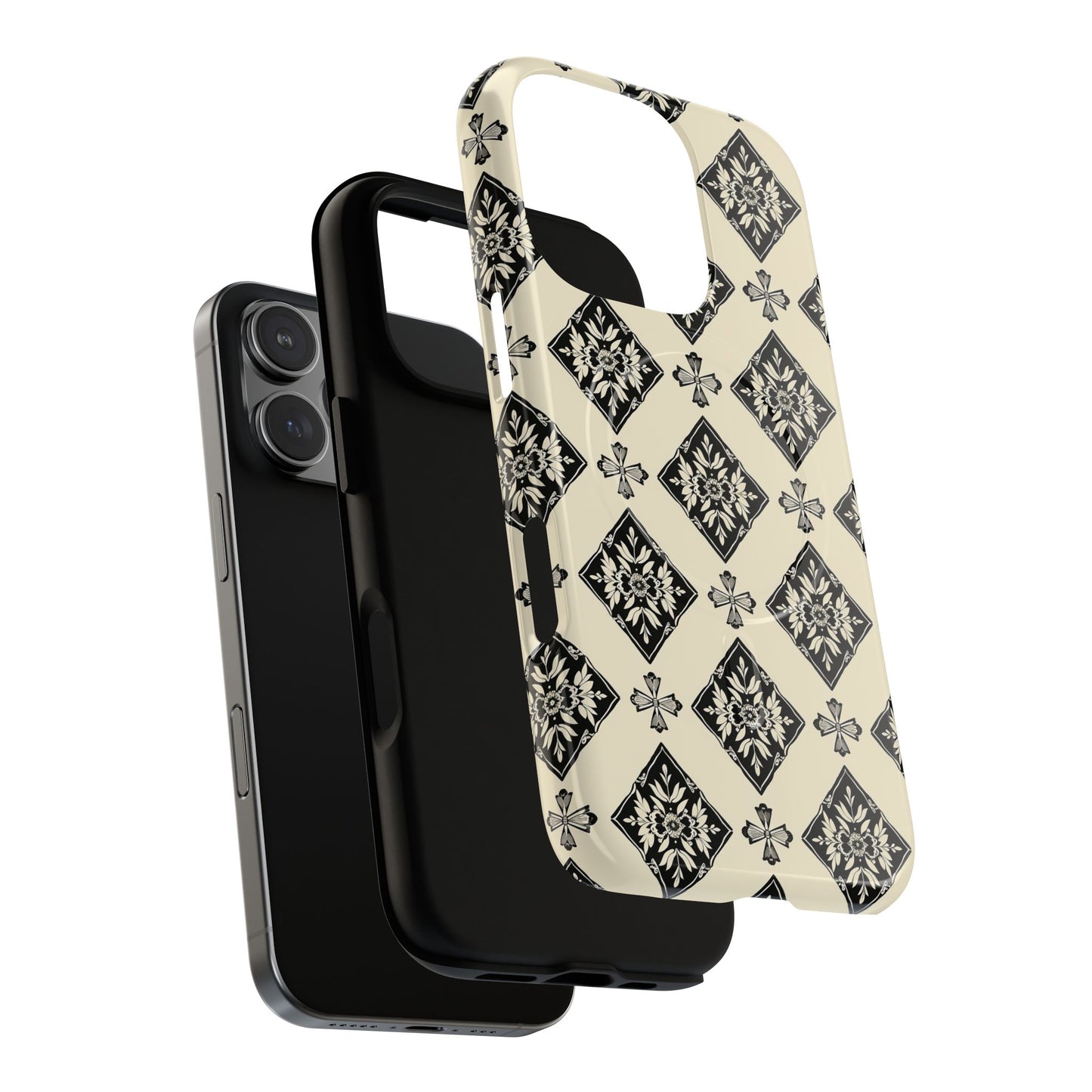 Flora Noir Tough Magnetic Case