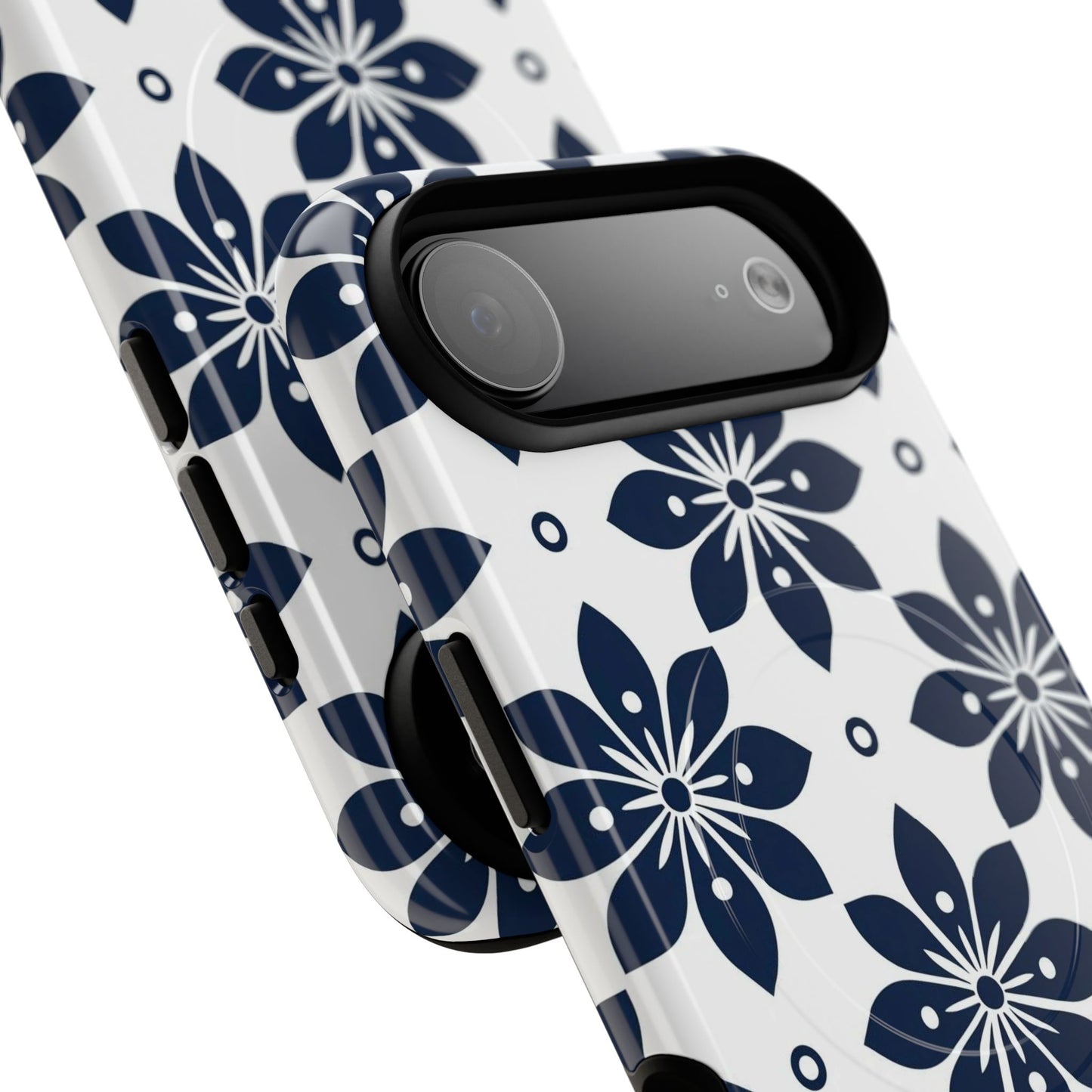 Azure Lattice Tough Magnetic Case