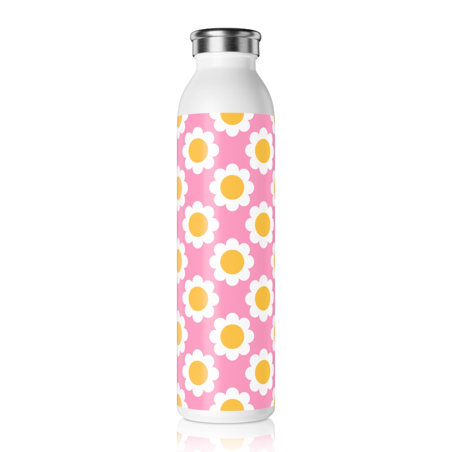 Sweet Daisy Slim Water Bottle