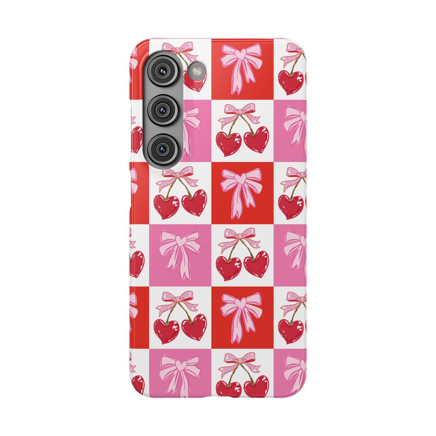 Sweet Pink Coquette Snap Case