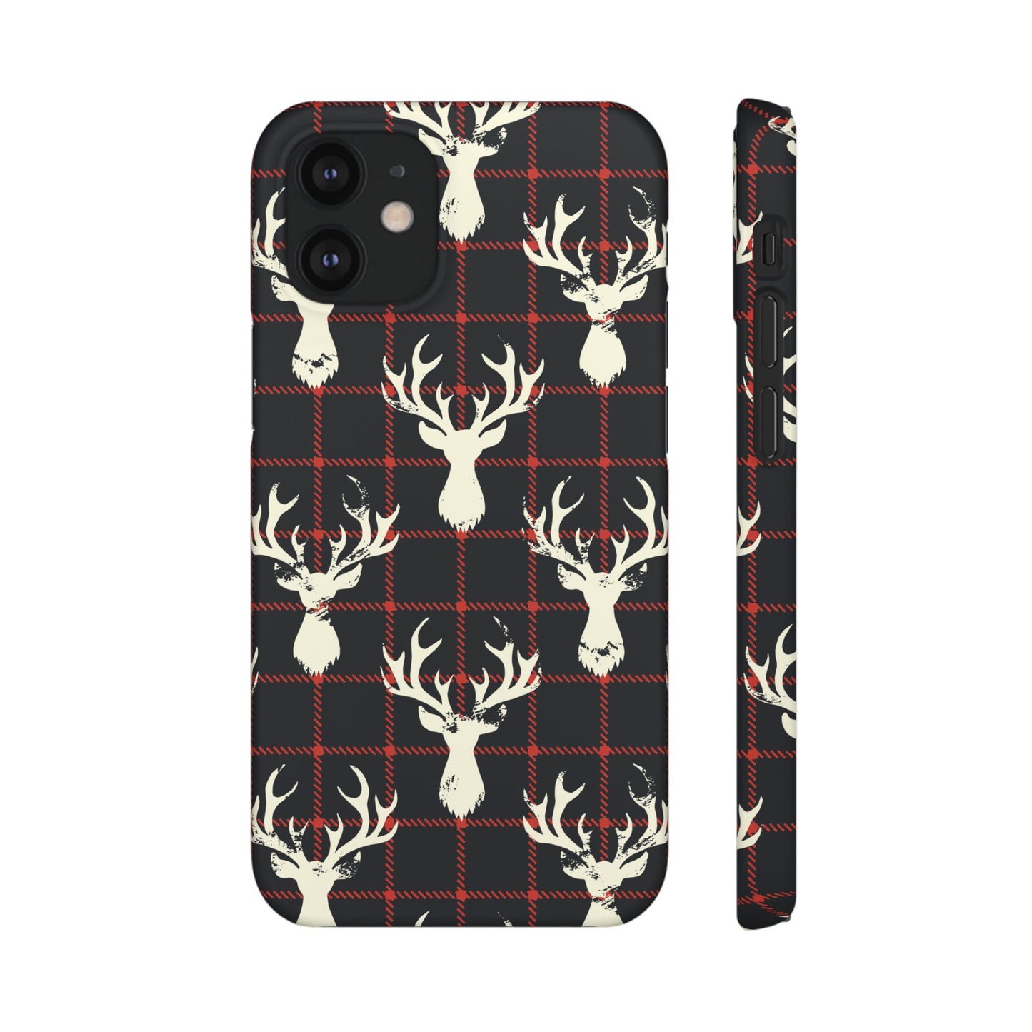 Stag Plaid Snap Case