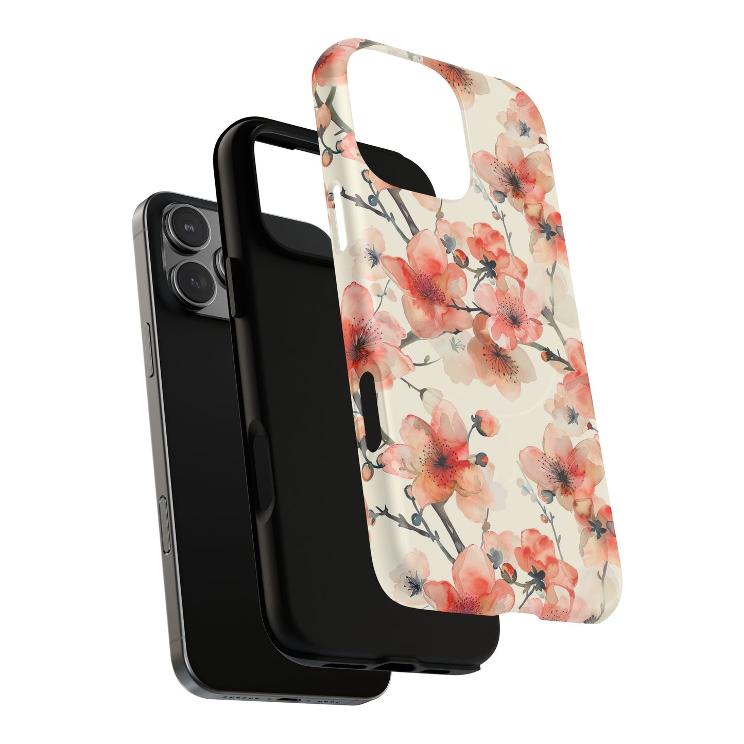 Cherry Veil Tough Magnetic Phone Case