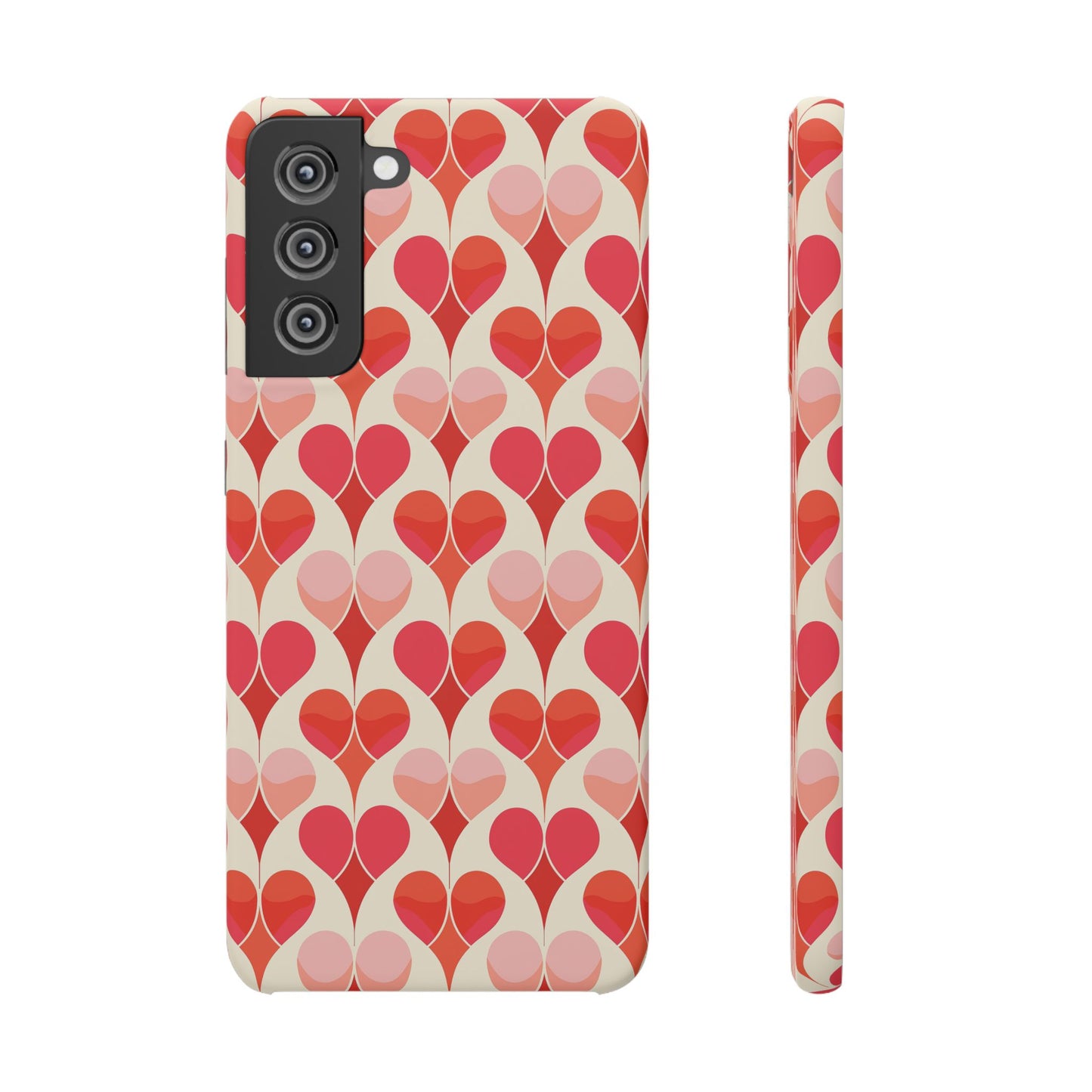 Heart Stream Phone Snap Case