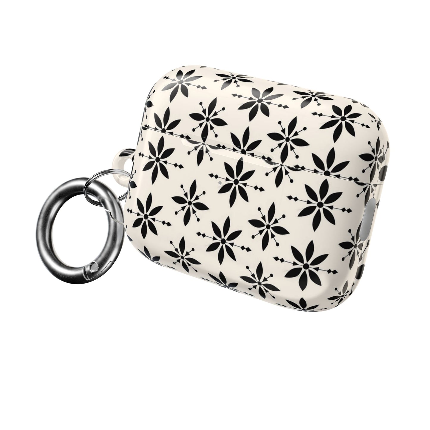 Cream & Black Design AirPod Cases