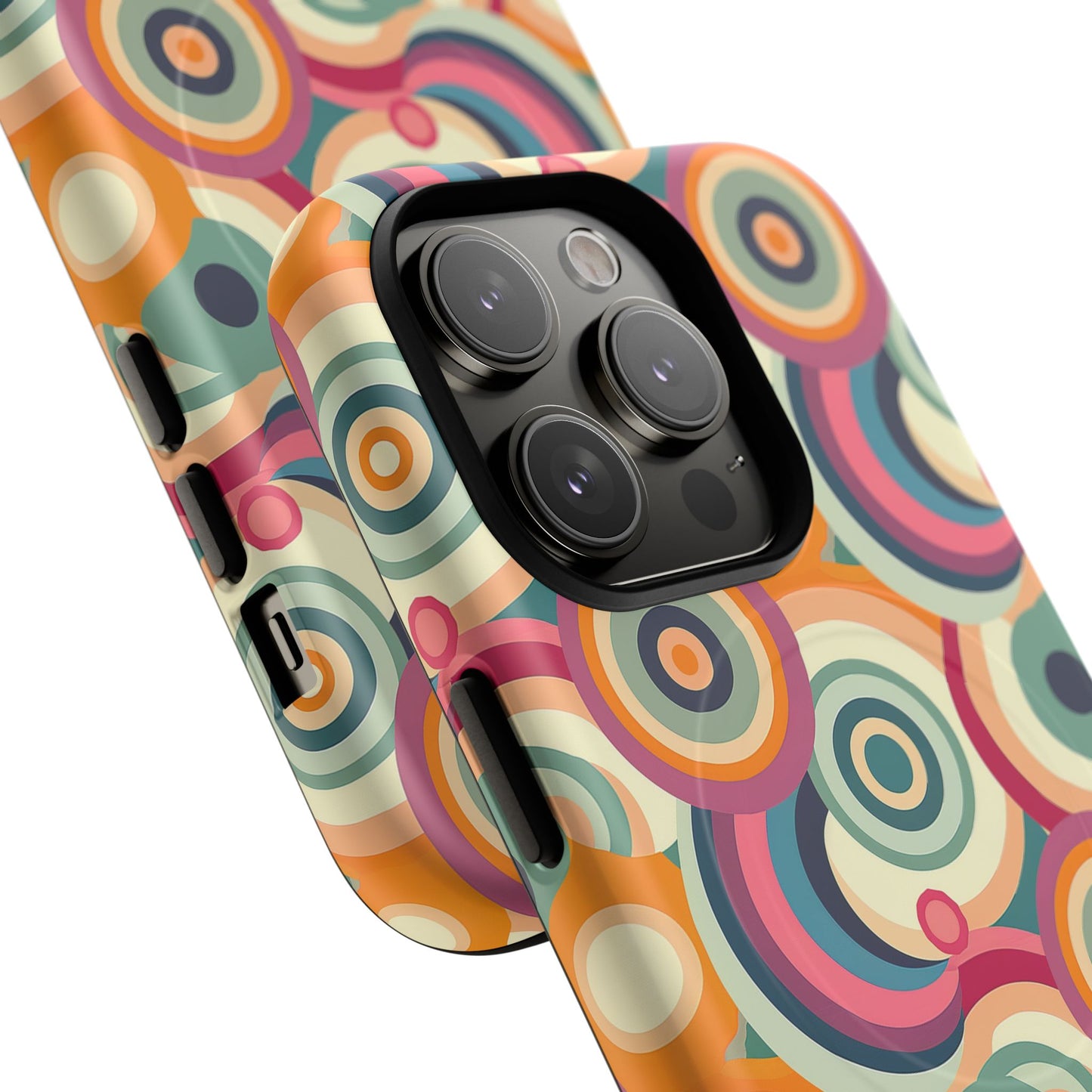Retro Ripple Tough Magnetic Phone Case