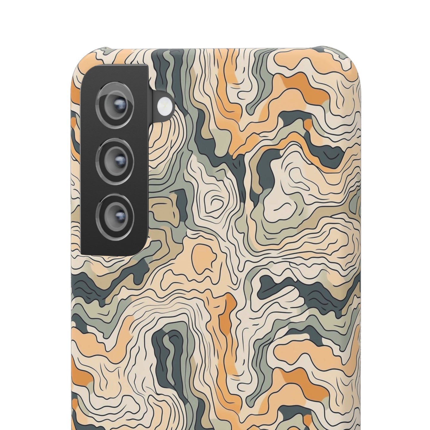 Earthy Abstract Snap Case