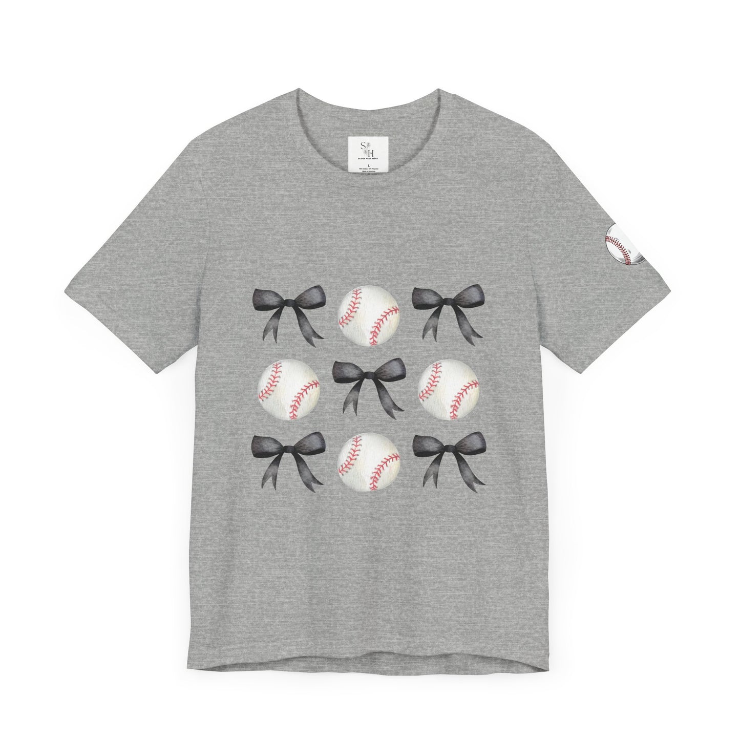 Baseball Coquette Unisex Jersey Short Sleeve Tee