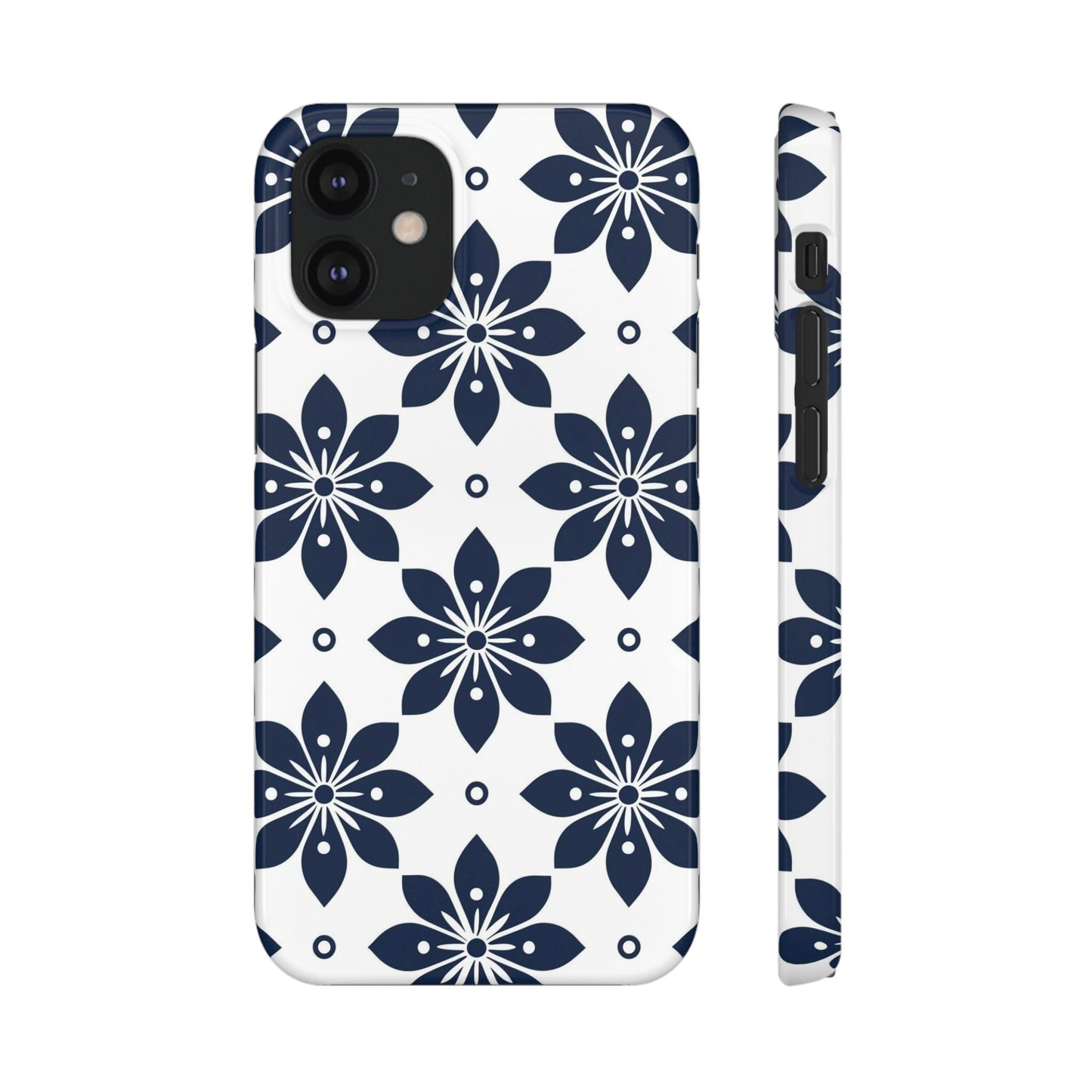 Azure Lattice Snap Case