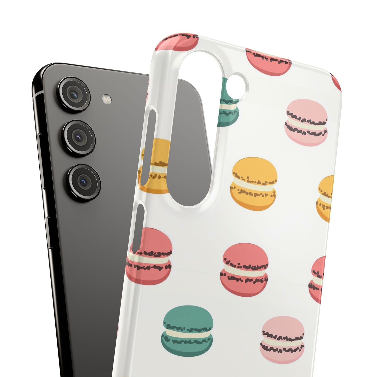 Sweet Macaron Phone Snap Case