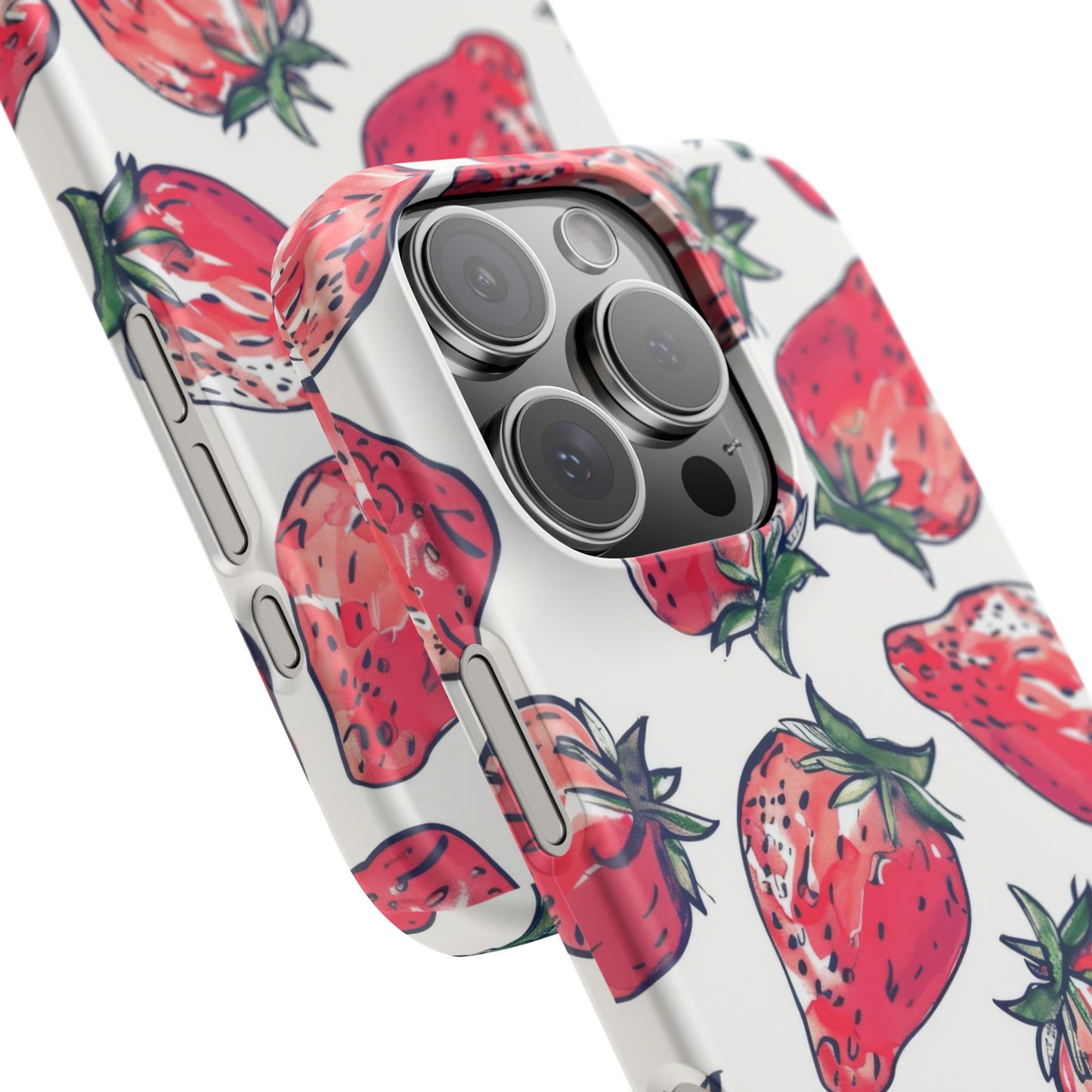 Creamy Berry Phone Snap Case