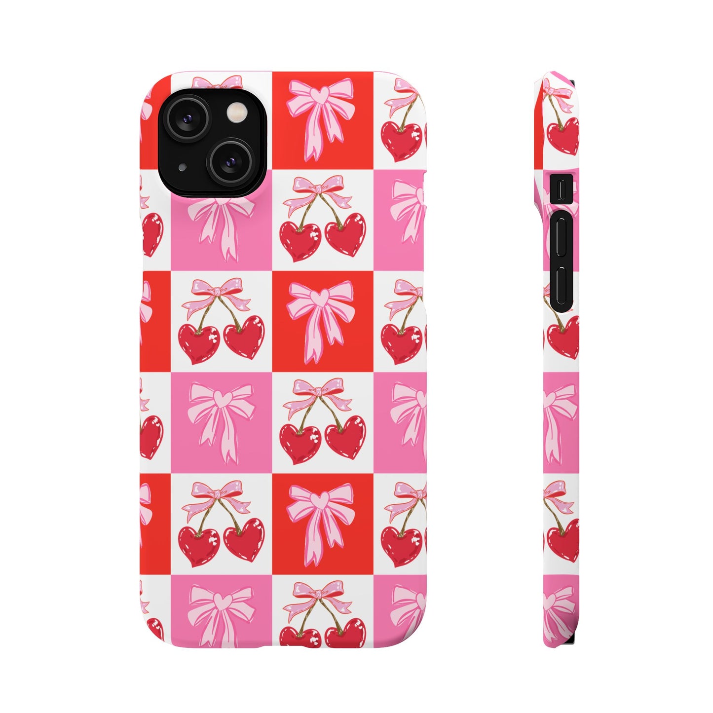 Sweet Pink Coquette Snap Case