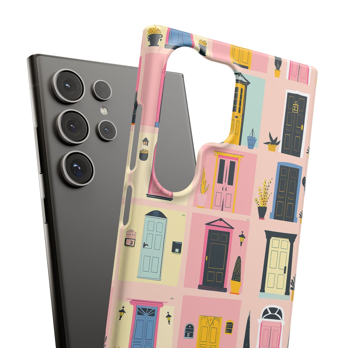 Rosy Entry Snap Case