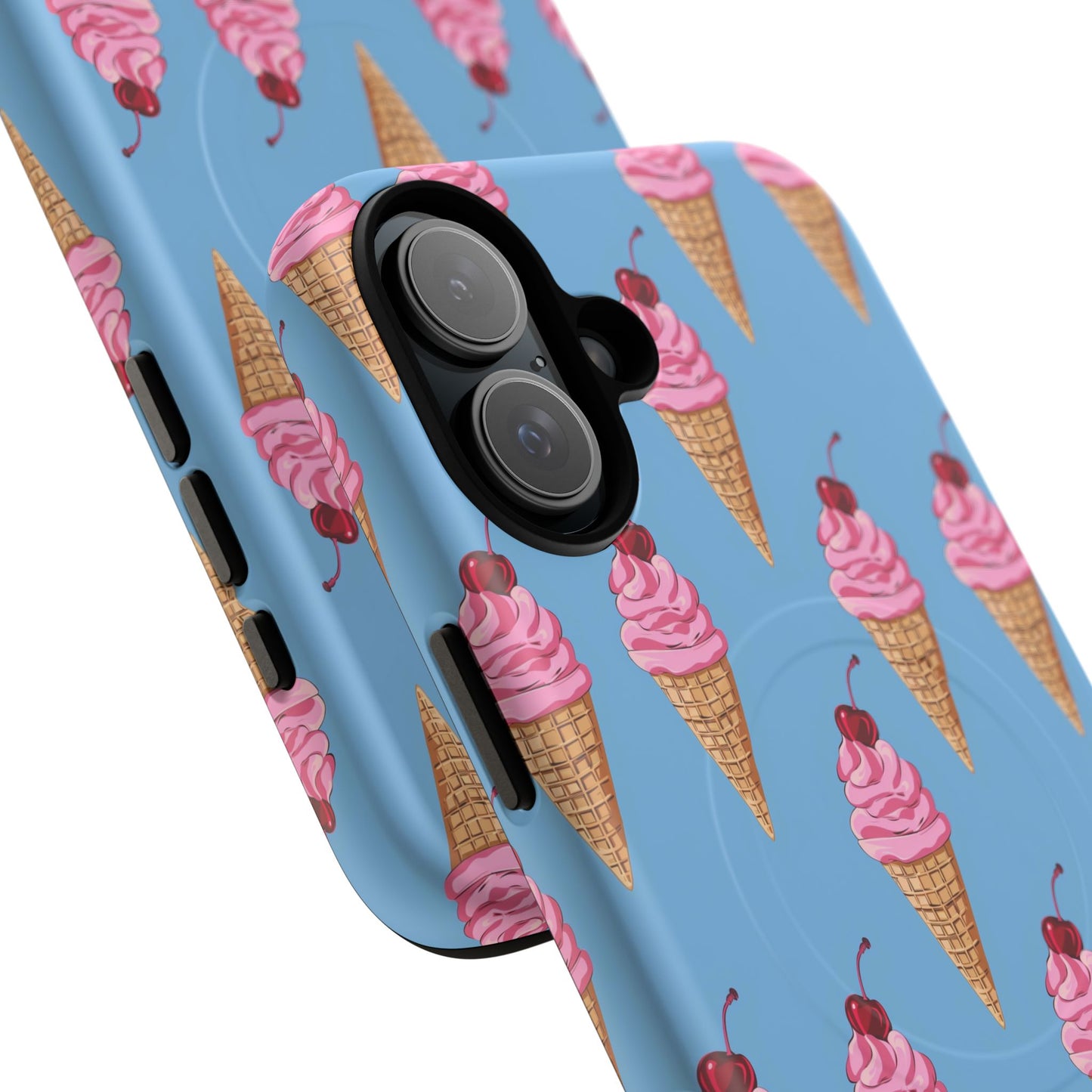 Cherry Swirl Tough Magnetic Phone Case
