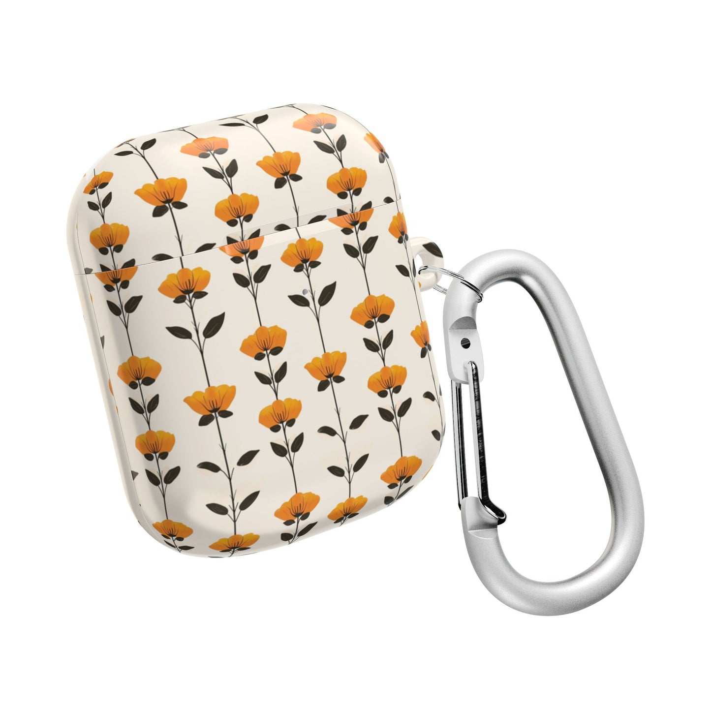 Golden Flowers AirPod Case