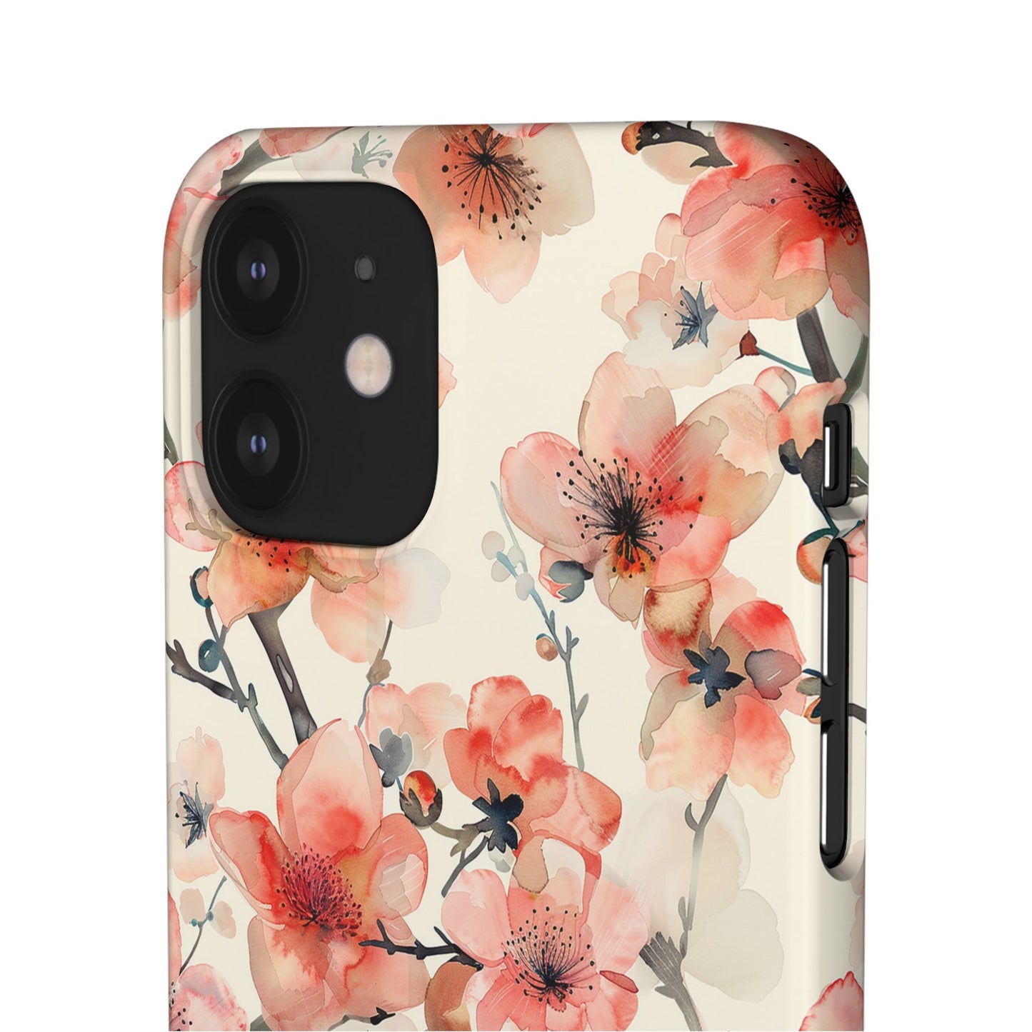 Cherry Veil Phone Snap Case