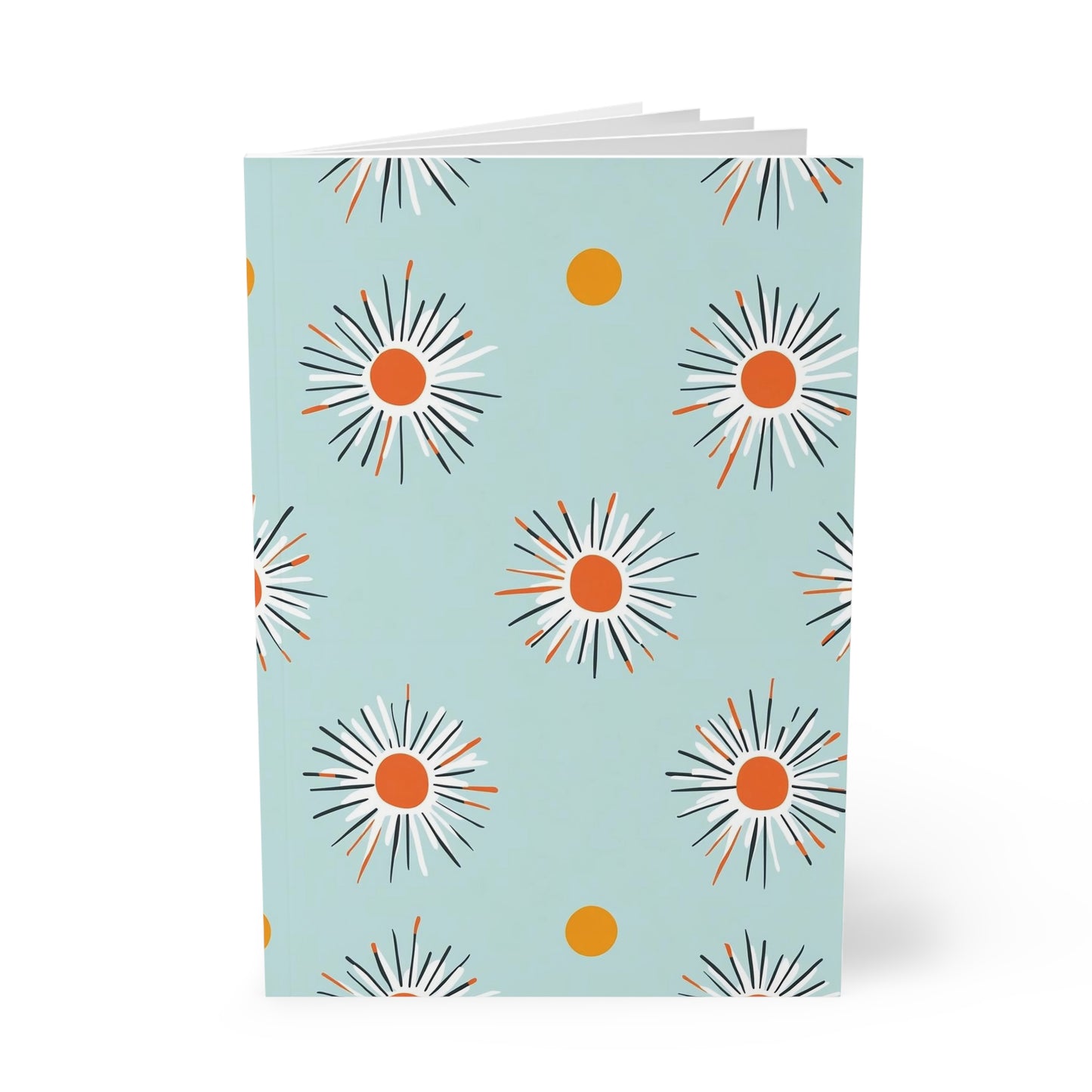 Star Pop - Mod Starburst Softcover Notebook, A5