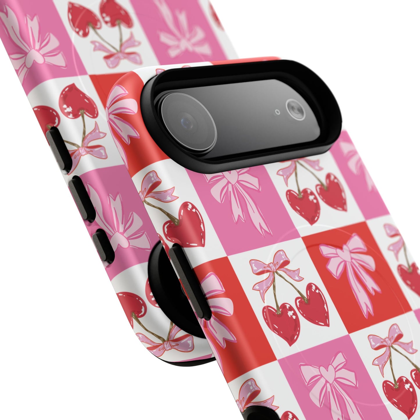 Sweet Pink Coquette Tough Magnetic Phone Case