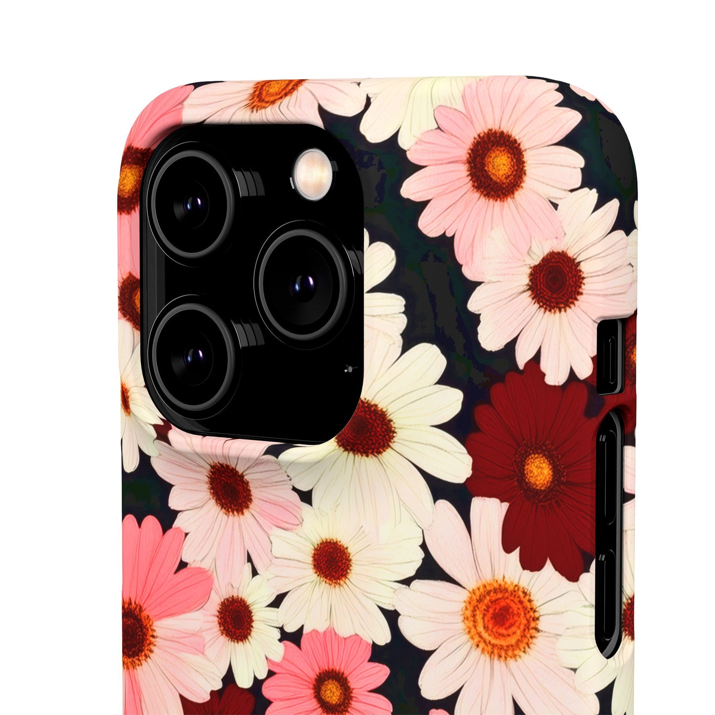 Petal Swing Retro Floral Snap Case