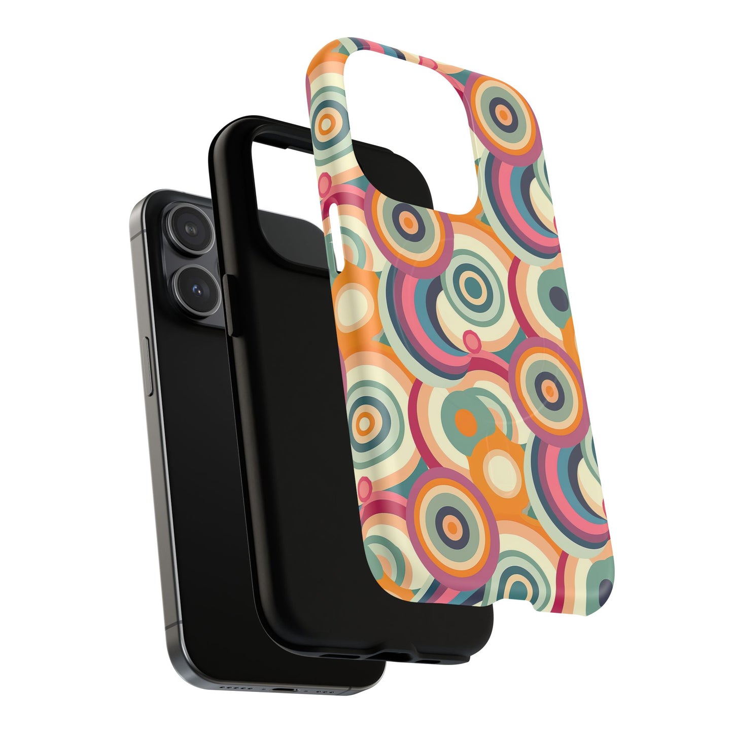 Retro Ripple Tough Magnetic Phone Case