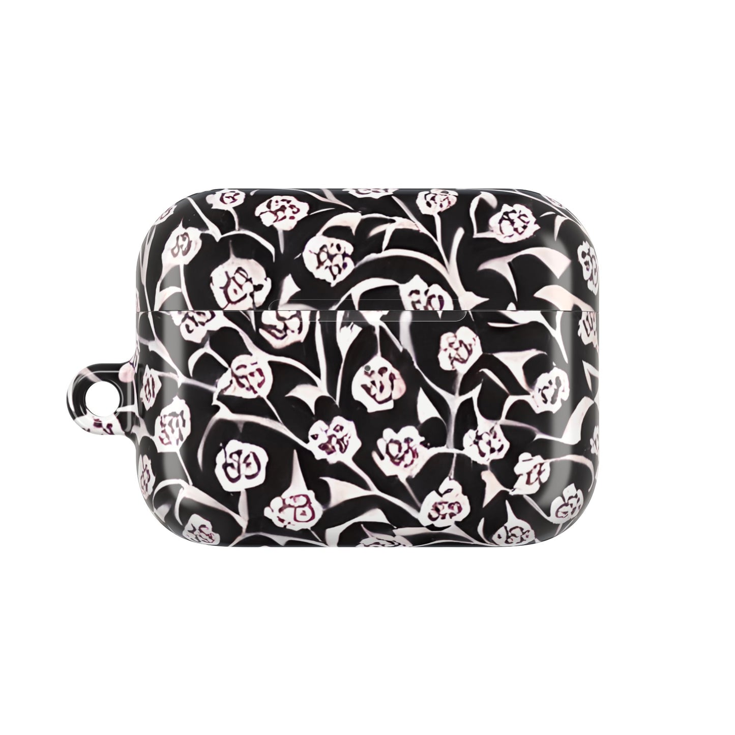 Abstract Black & White Floral AirPod Cases