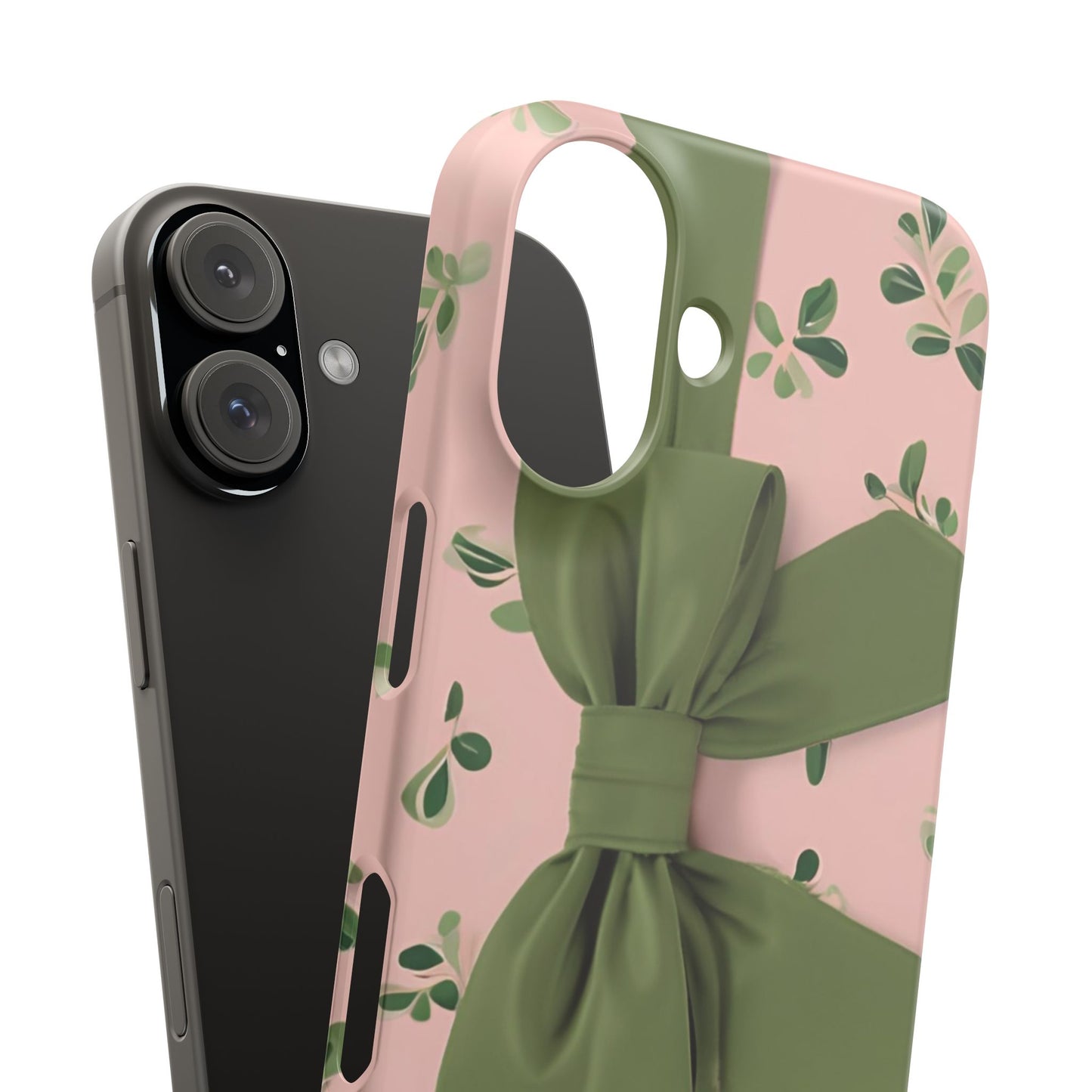 Blushing Bow Snap Case