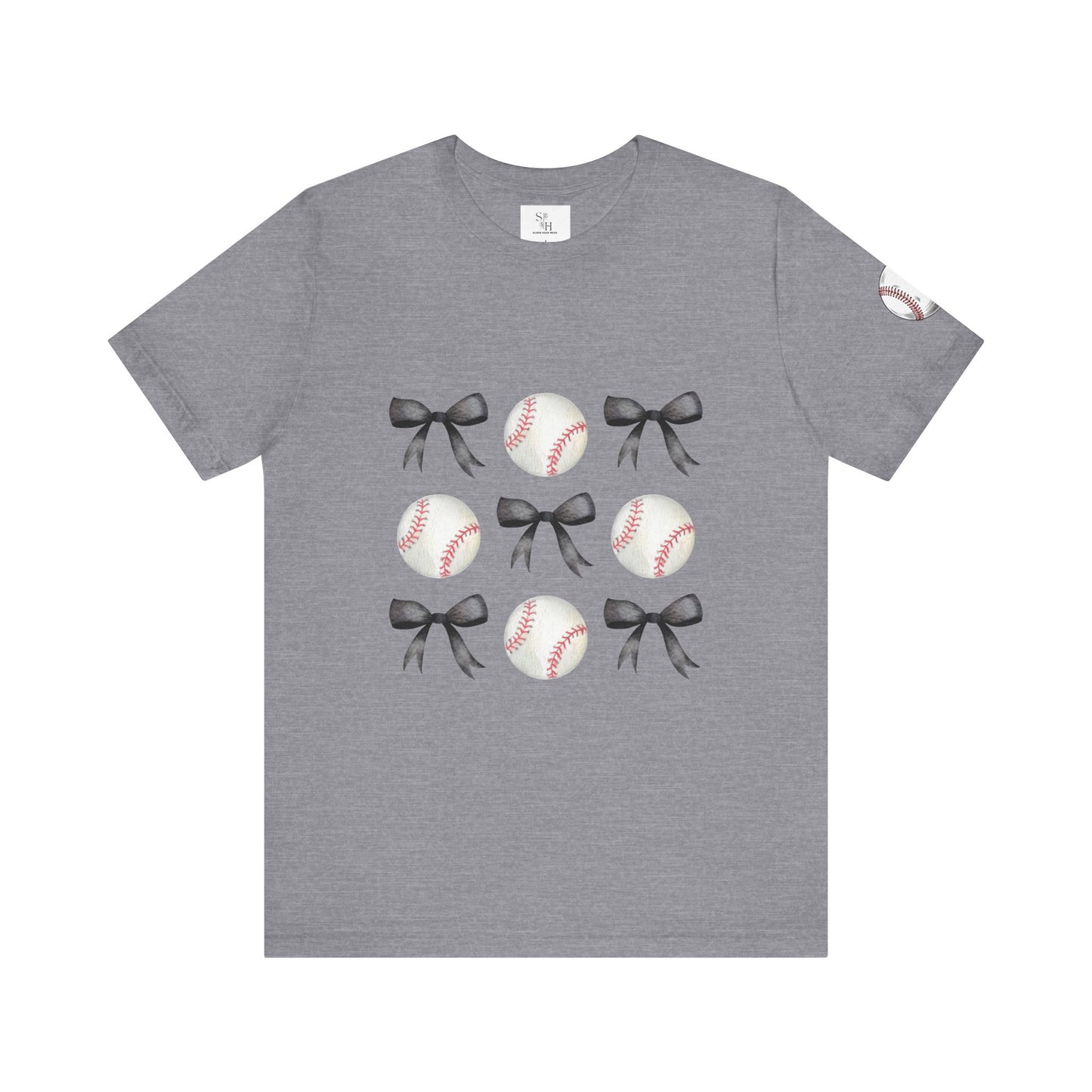 Baseball Coquette Unisex Jersey Short Sleeve Tee