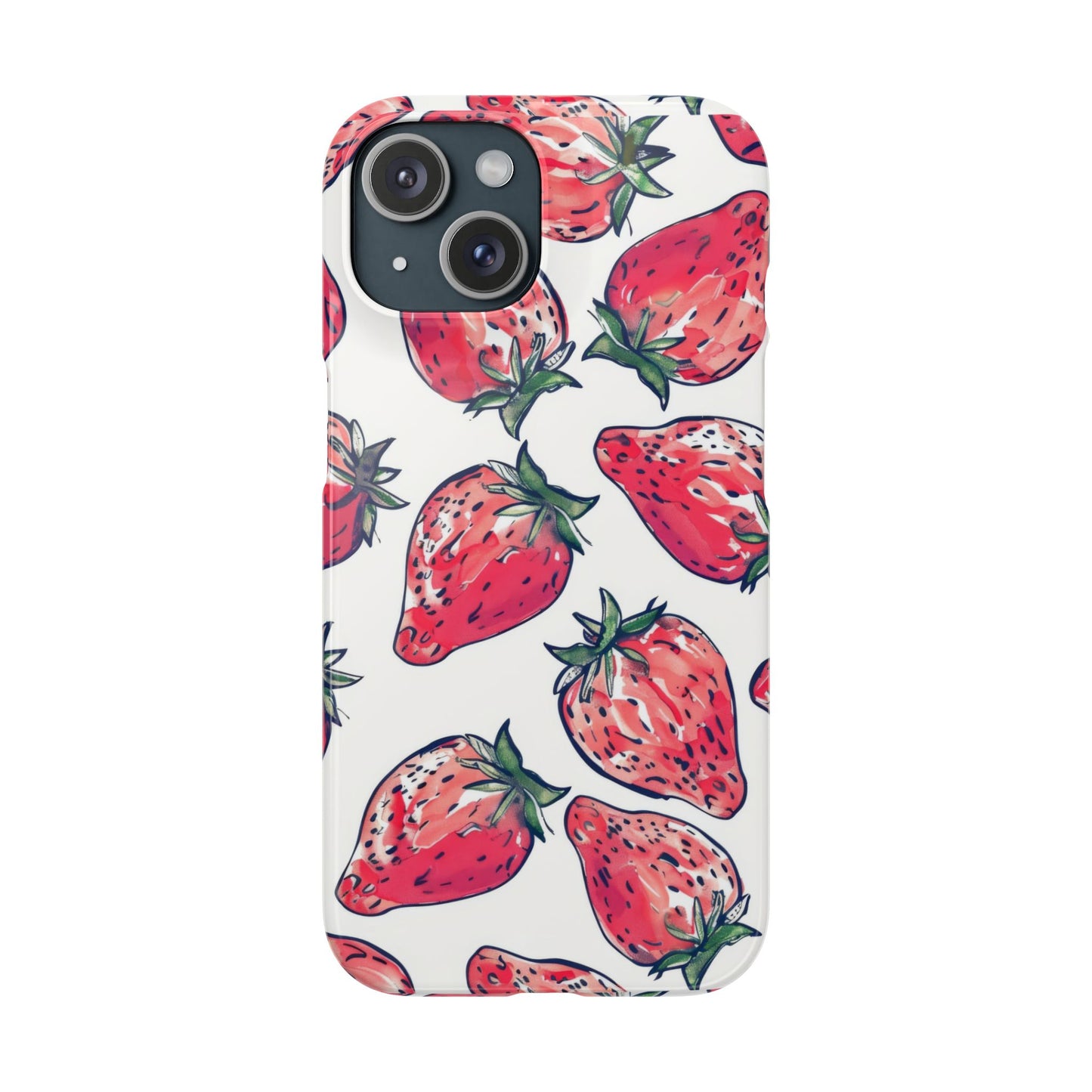 Creamy Berry Phone Snap Case