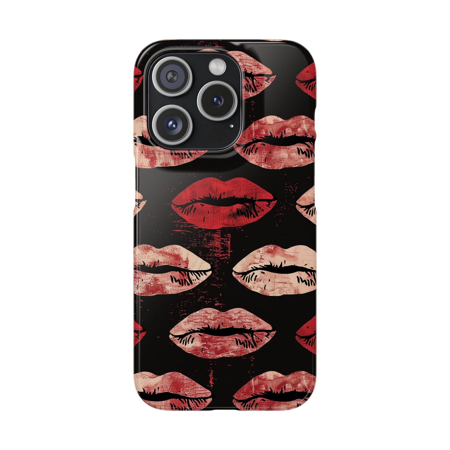 Midnight Pout Snap Phone Case