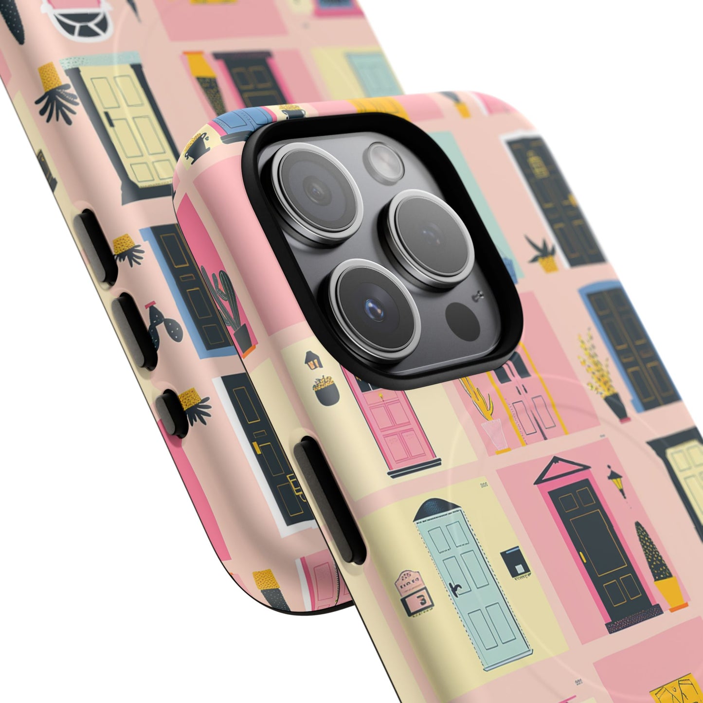 Rosy Entry Tough Magnetic Phone Case