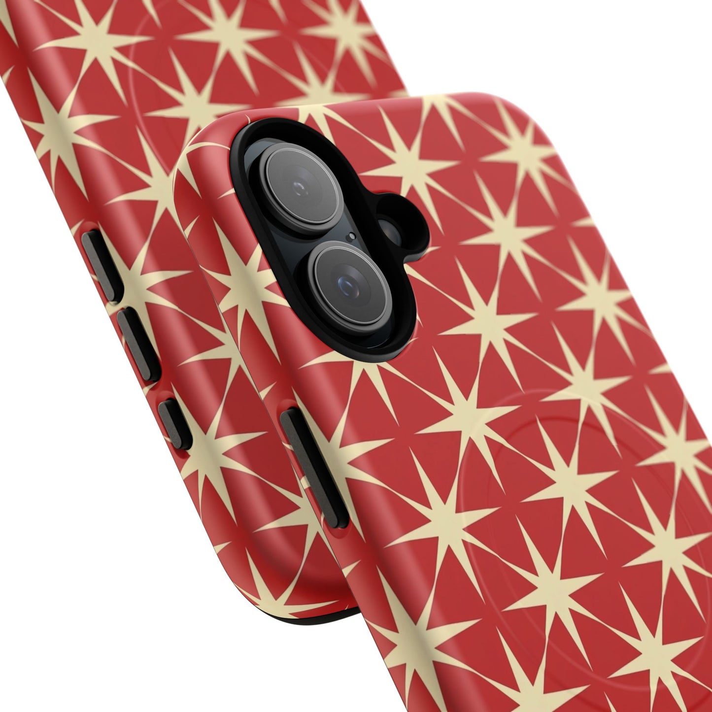 Crimson Star Tough Magnetic Phone Case