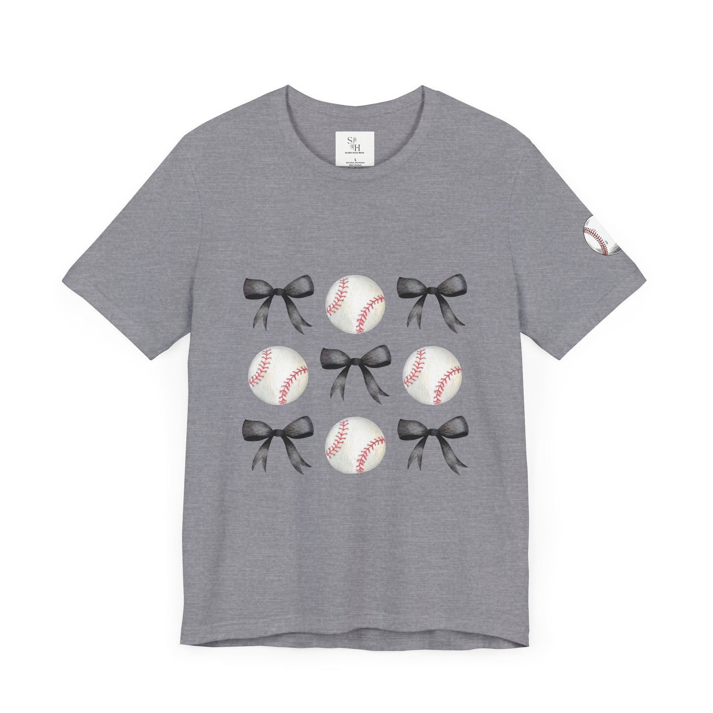 Baseball Coquette Unisex Jersey Short Sleeve Tee