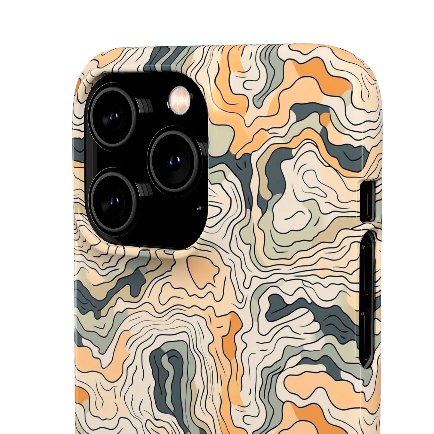 Earthy Abstract Snap Case