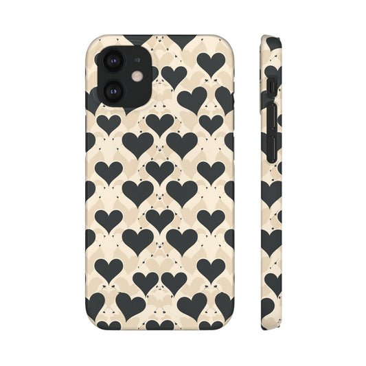 Whisper Hearts Phone Snap Case