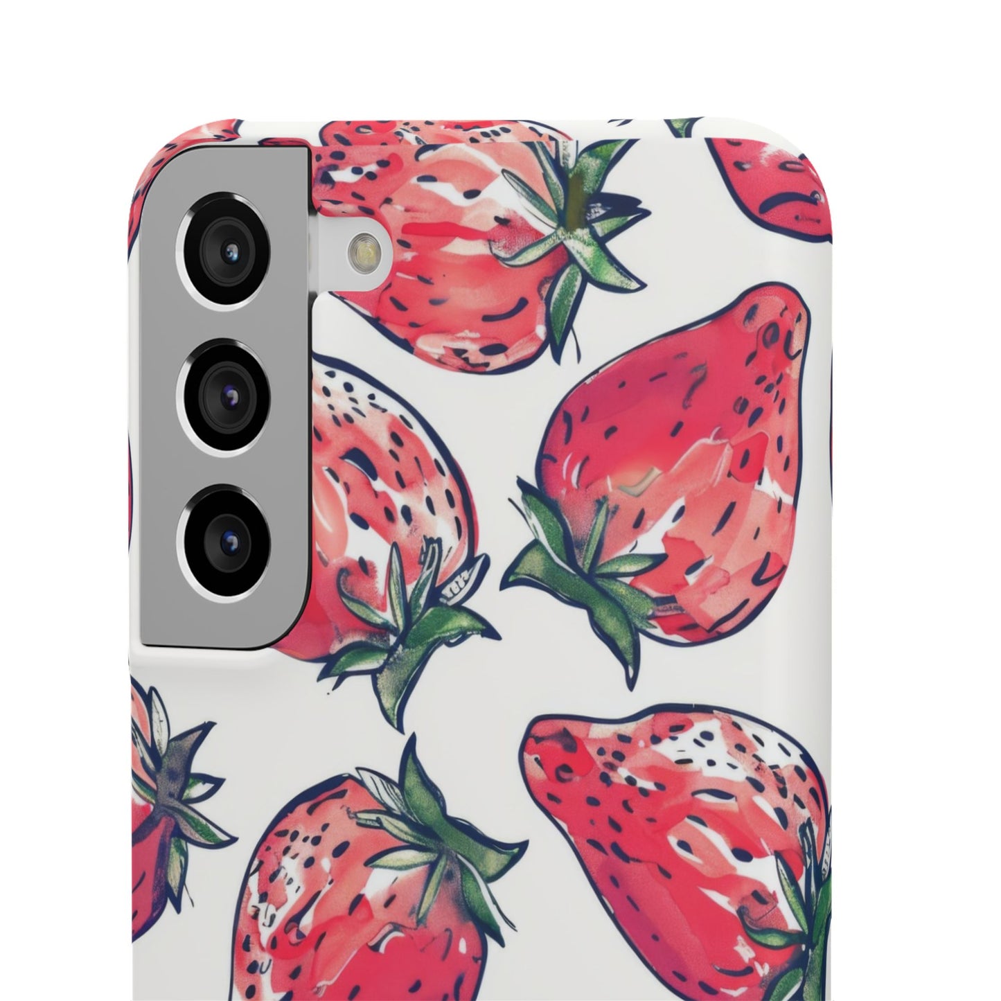Creamy Berry Phone Snap Case