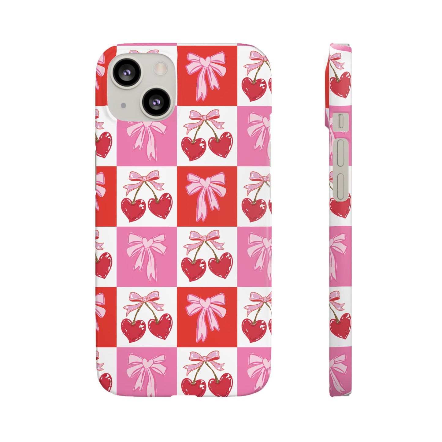 Sweet Pink Coquette Snap Case
