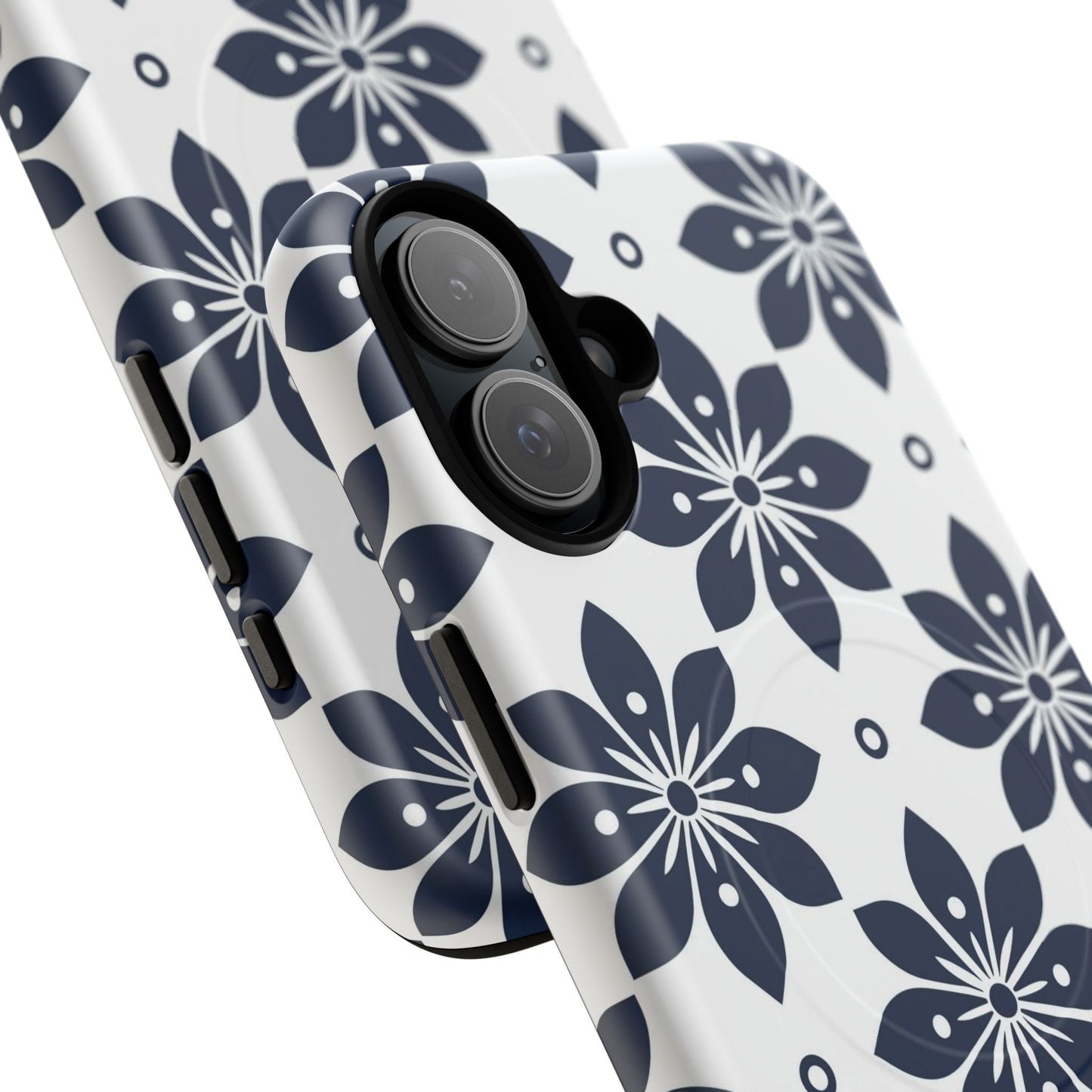 Azure Lattice Tough Magnetic Case