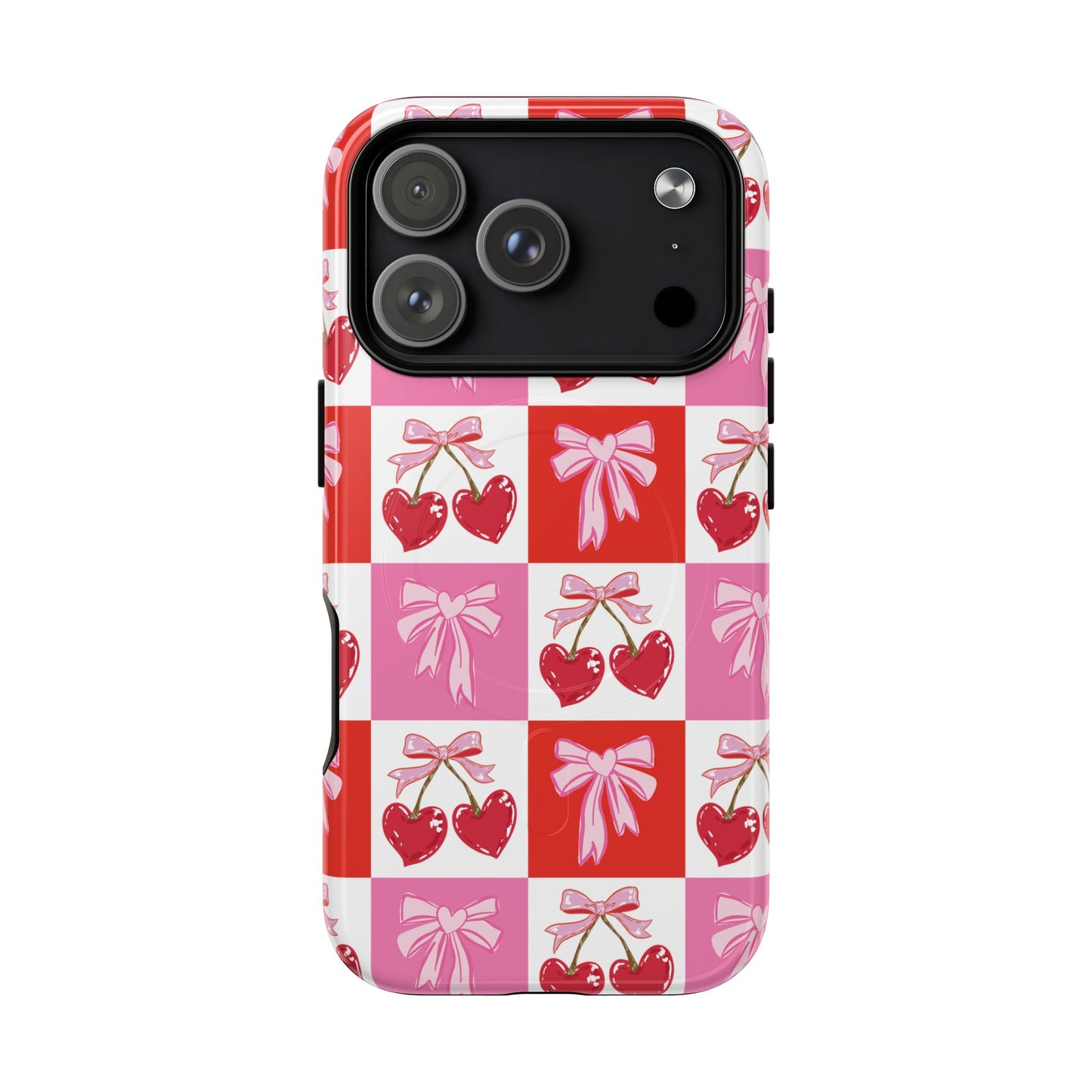Sweet Pink Coquette Tough Magnetic Phone Case