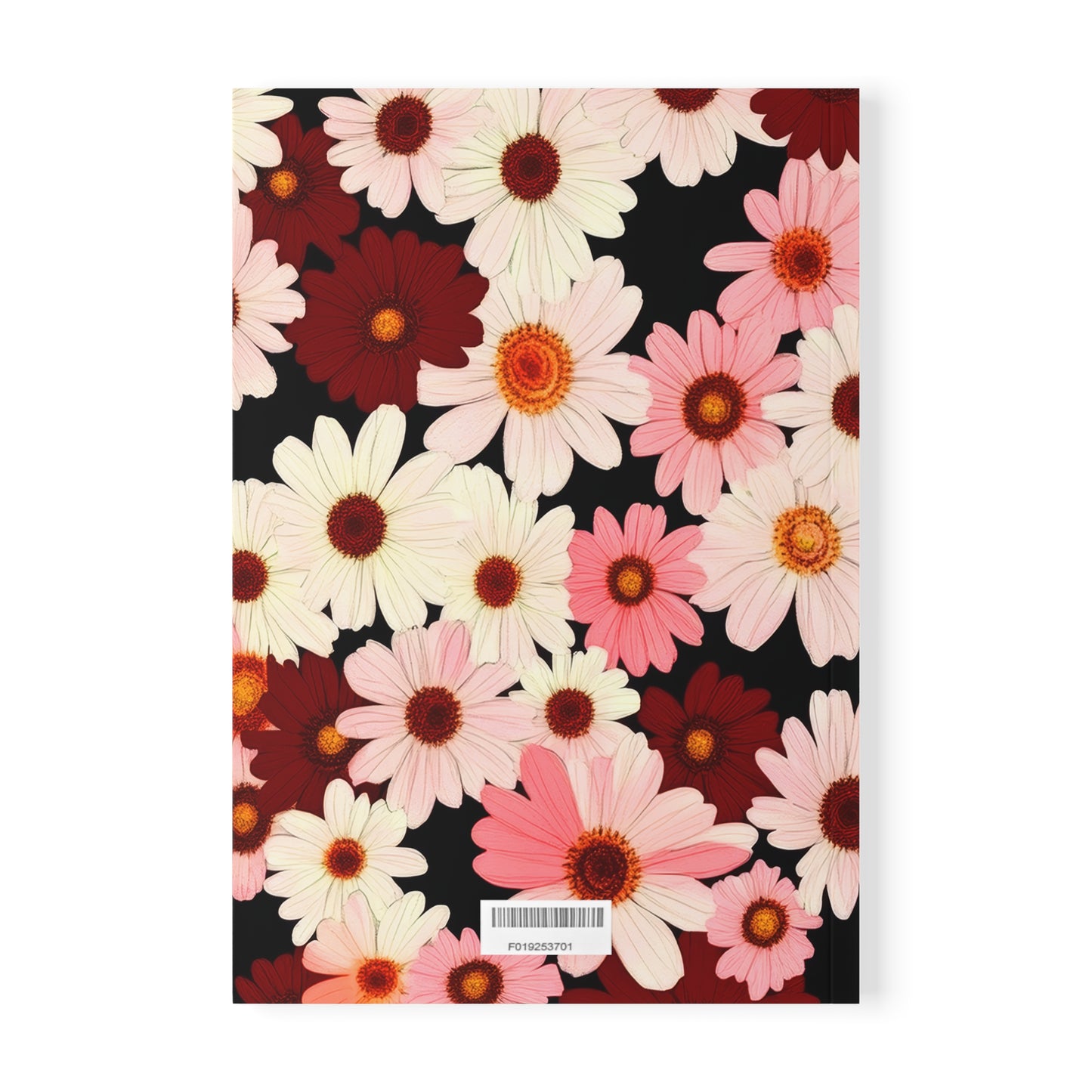 Petal Swing Retro Floral Softcover Notebook, A5
