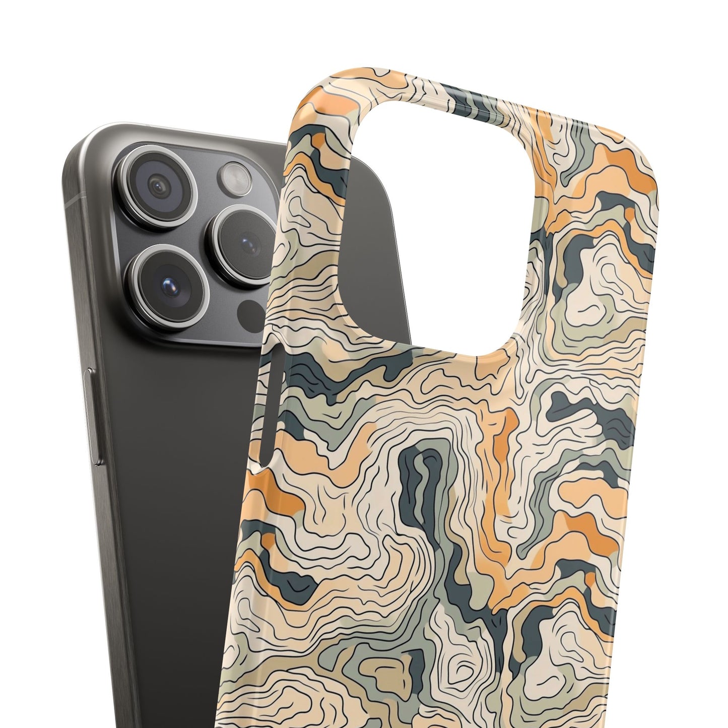 Earthy Abstract Snap Case