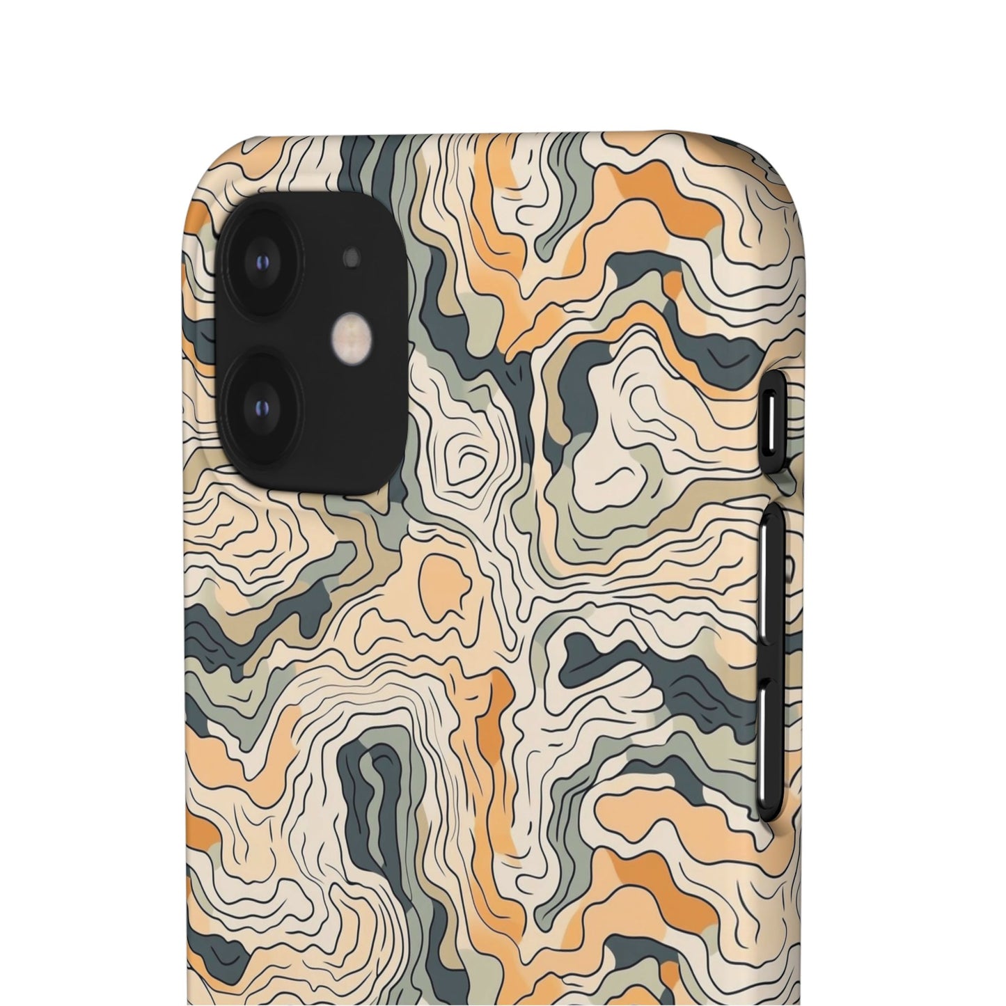 Earthy Abstract Snap Case