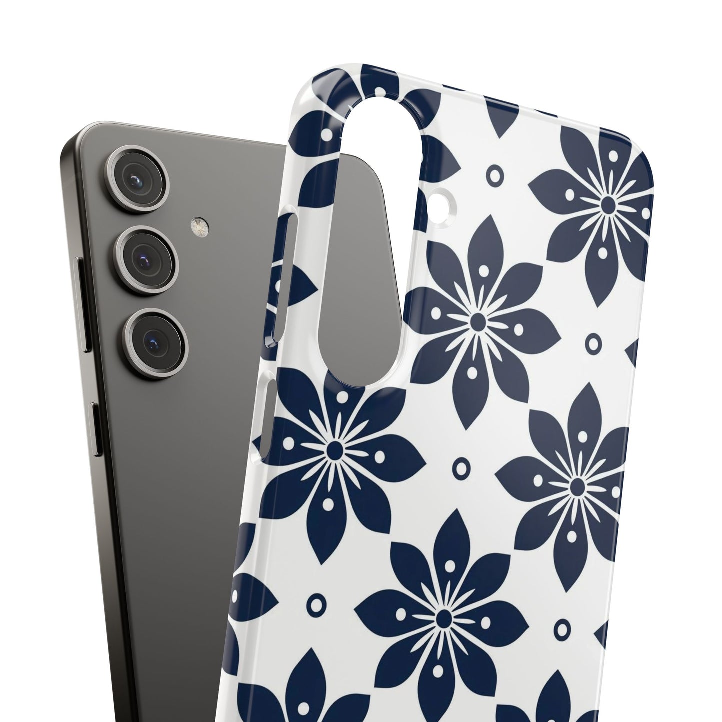 Azure Lattice Snap Case