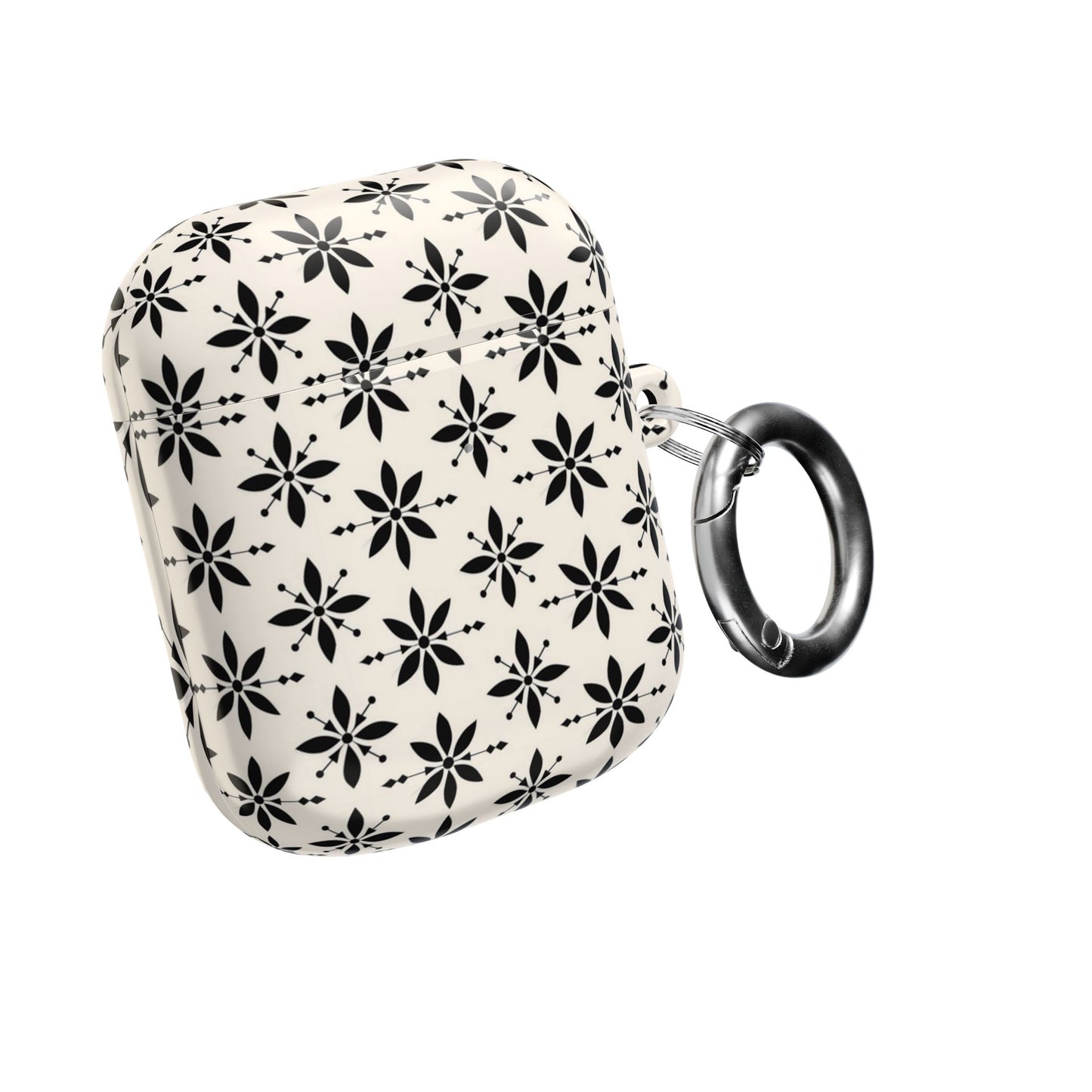 Cream & Black Design AirPod Cases