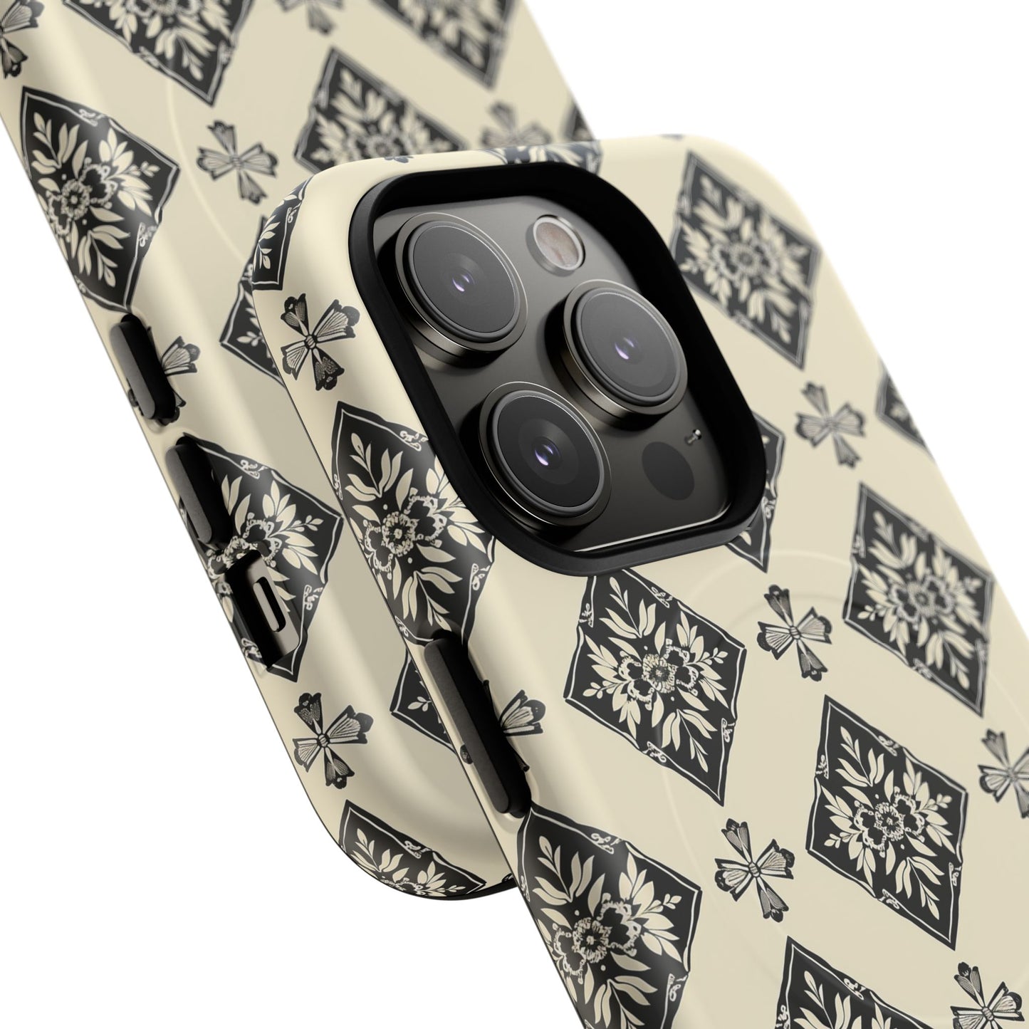 Flora Noir Tough Magnetic Case