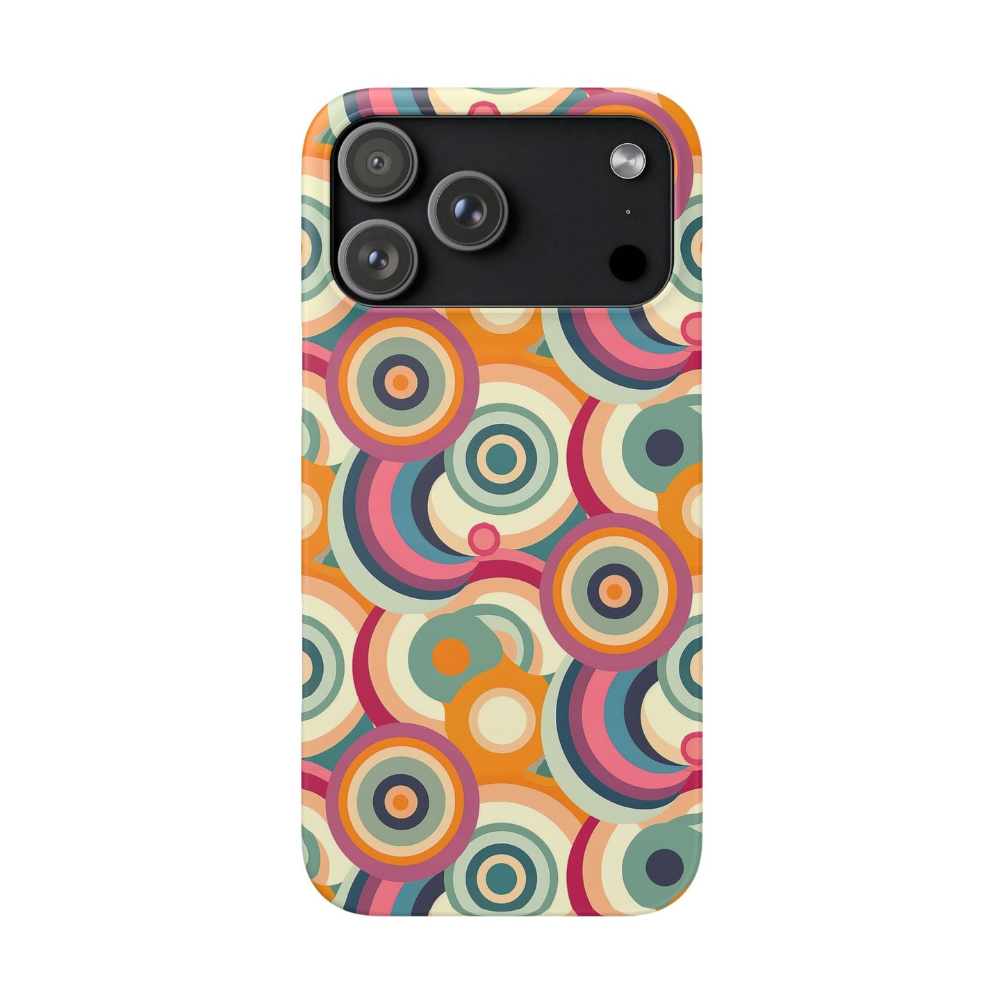 Retro Ripple Snap Case