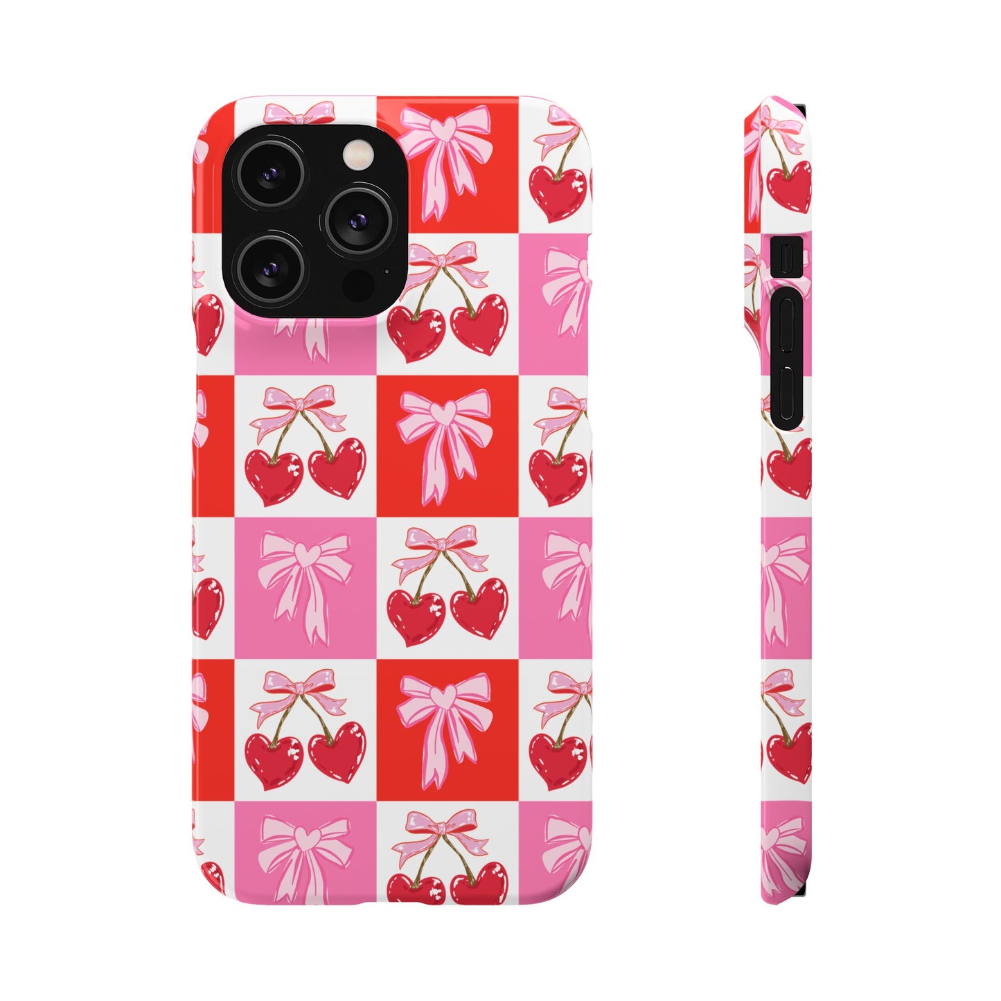 Sweet Pink Coquette Snap Case