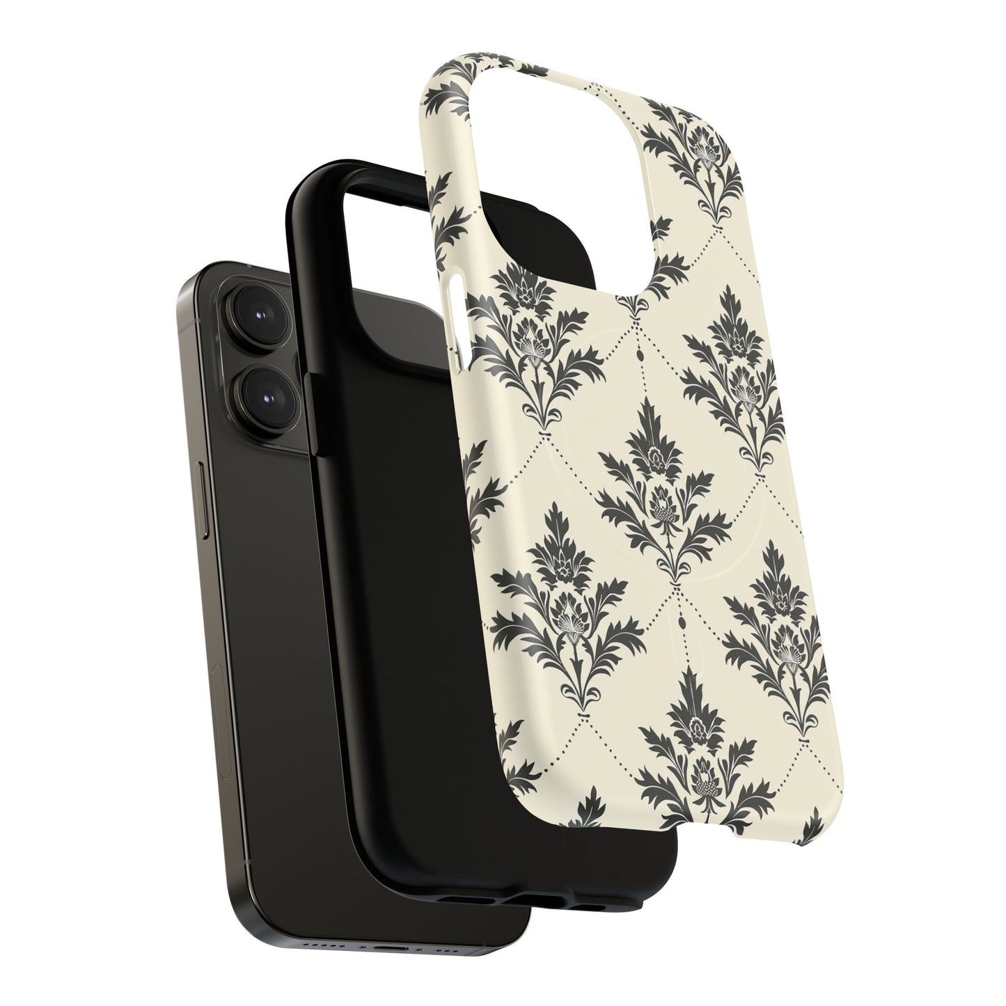 Midnight Damask Tough Magnetic Case
