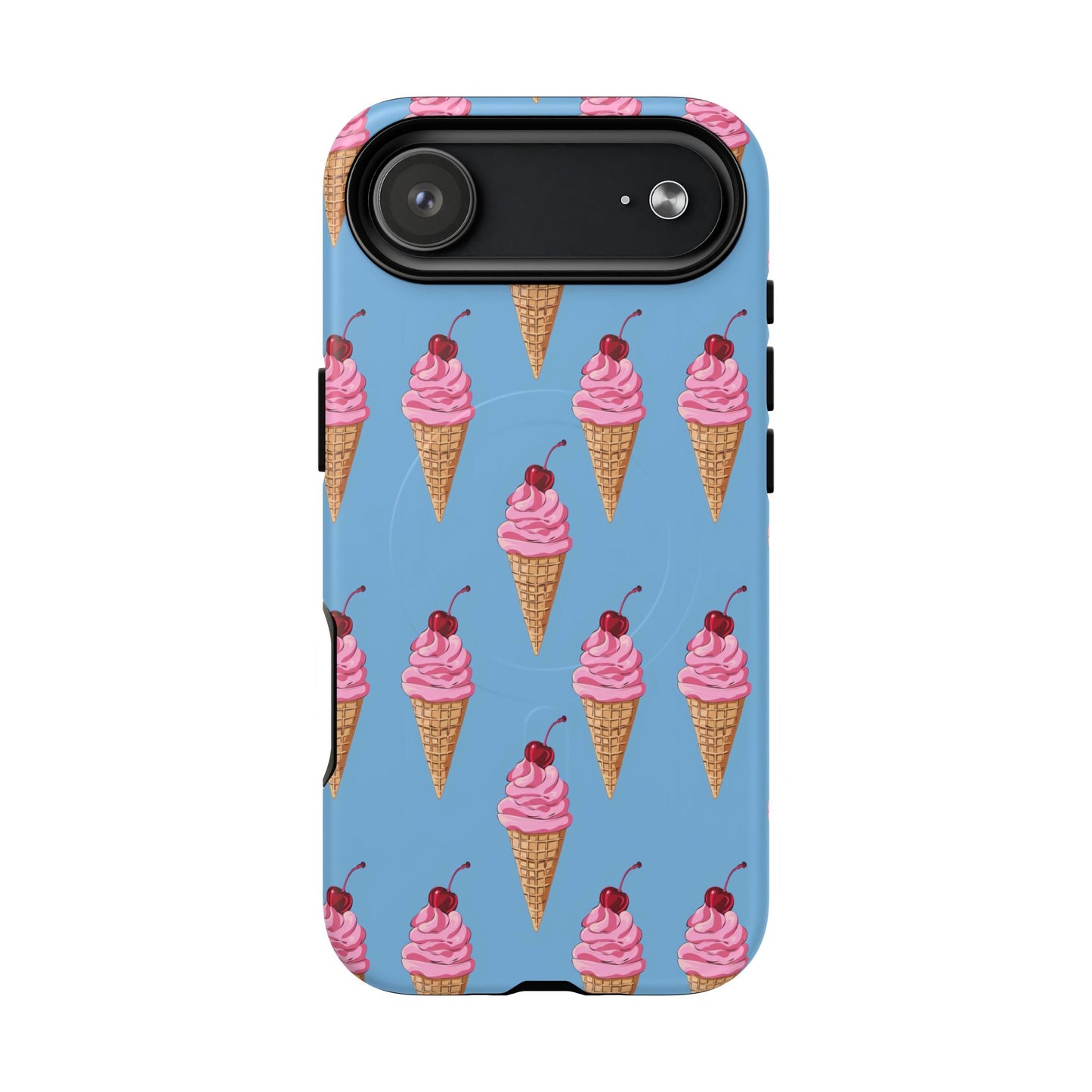 Cherry Swirl Tough Magnetic Phone Case