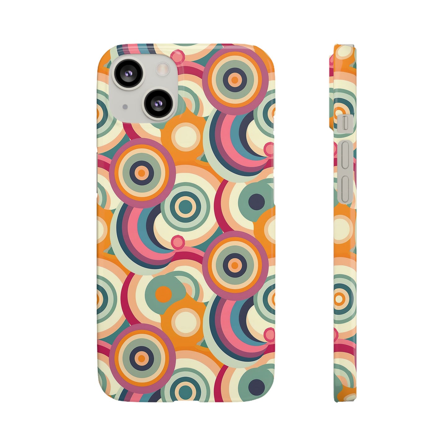 Retro Ripple Snap Case